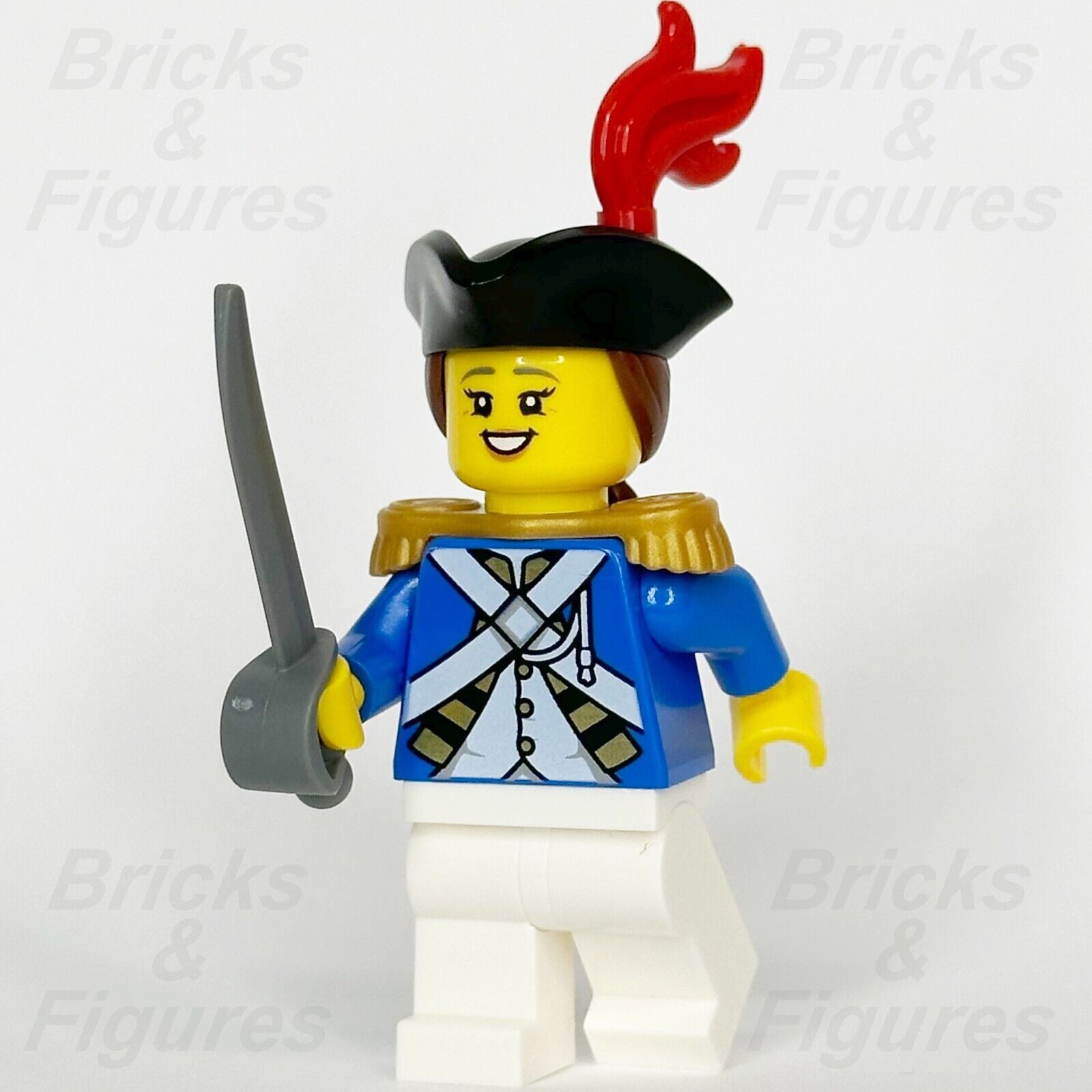 LEGO Pirates Imperial Soldier IV Officer Minifigure Soldiers Female 10320 pi194 - Bricks & Figures