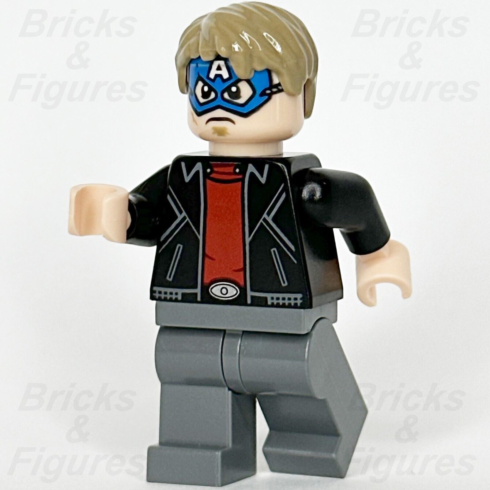 LEGO Super Heroes Captain America Masked Robber Minifigure Spider-Man 76082 - Bricks & Figures