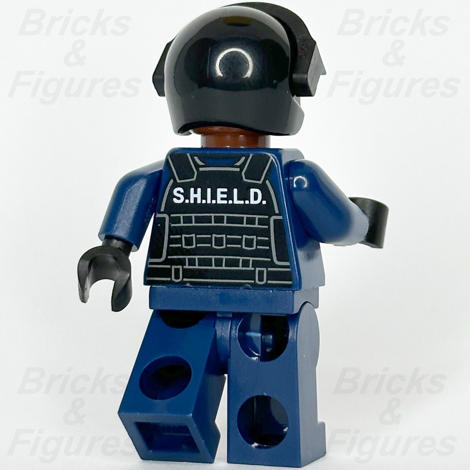 LEGO Super Heroes SHIELD Agent Minifigure Avengers Marvel Male 76269 sh918 - Bricks & Figures