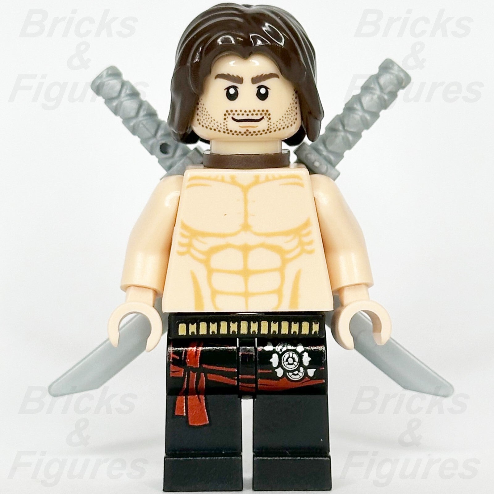 LEGO Prince of Persia Dastan Minifigure Shirtless, Scabbard 7570