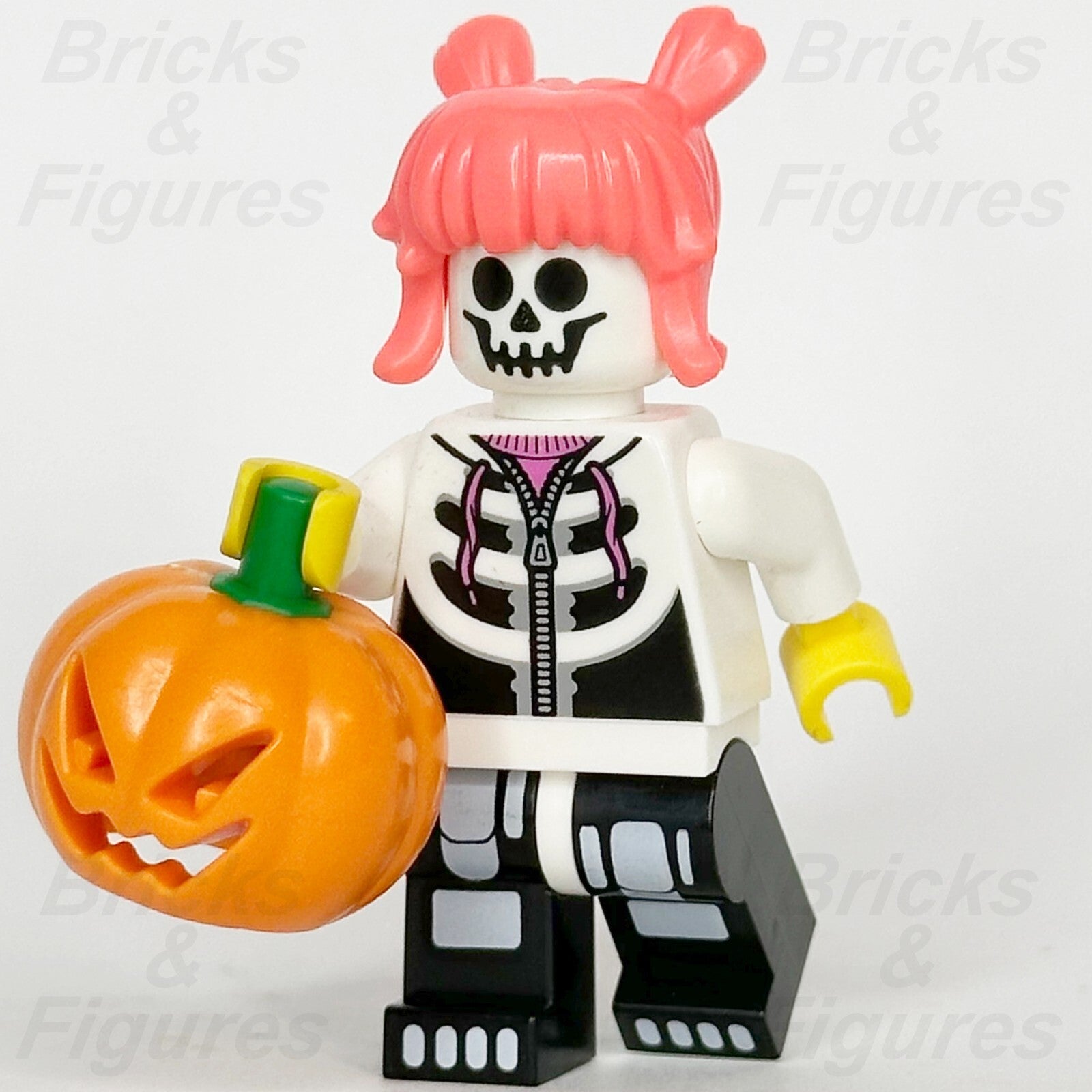 Pumpkin Skeleton Lego Figure LEGO Halloween Skeleton Costume