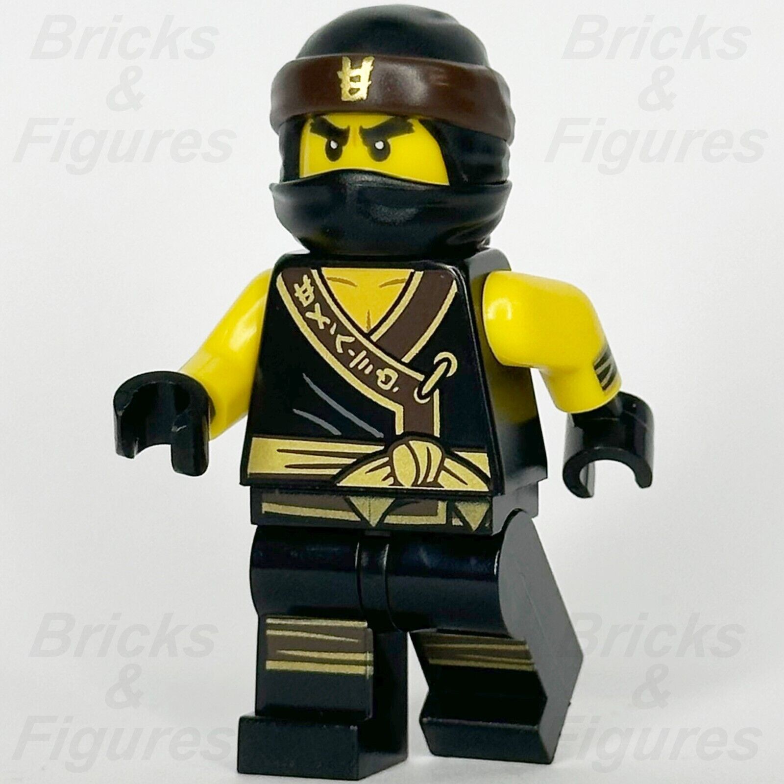 LEGO Ninjago Cole Minifigure w/ Arm Cuffs Movie Earth Ninja 70618 70632 njo322 - Bricks & Figures