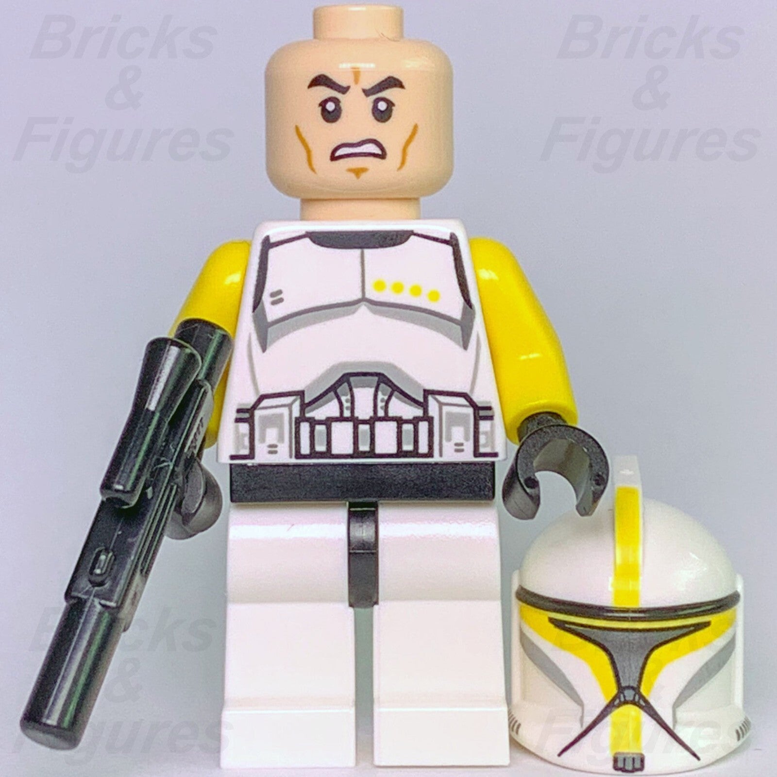 LEGO Star Wars Clone Trooper Commander Minifigure Phase 1 75309 40558 Used1