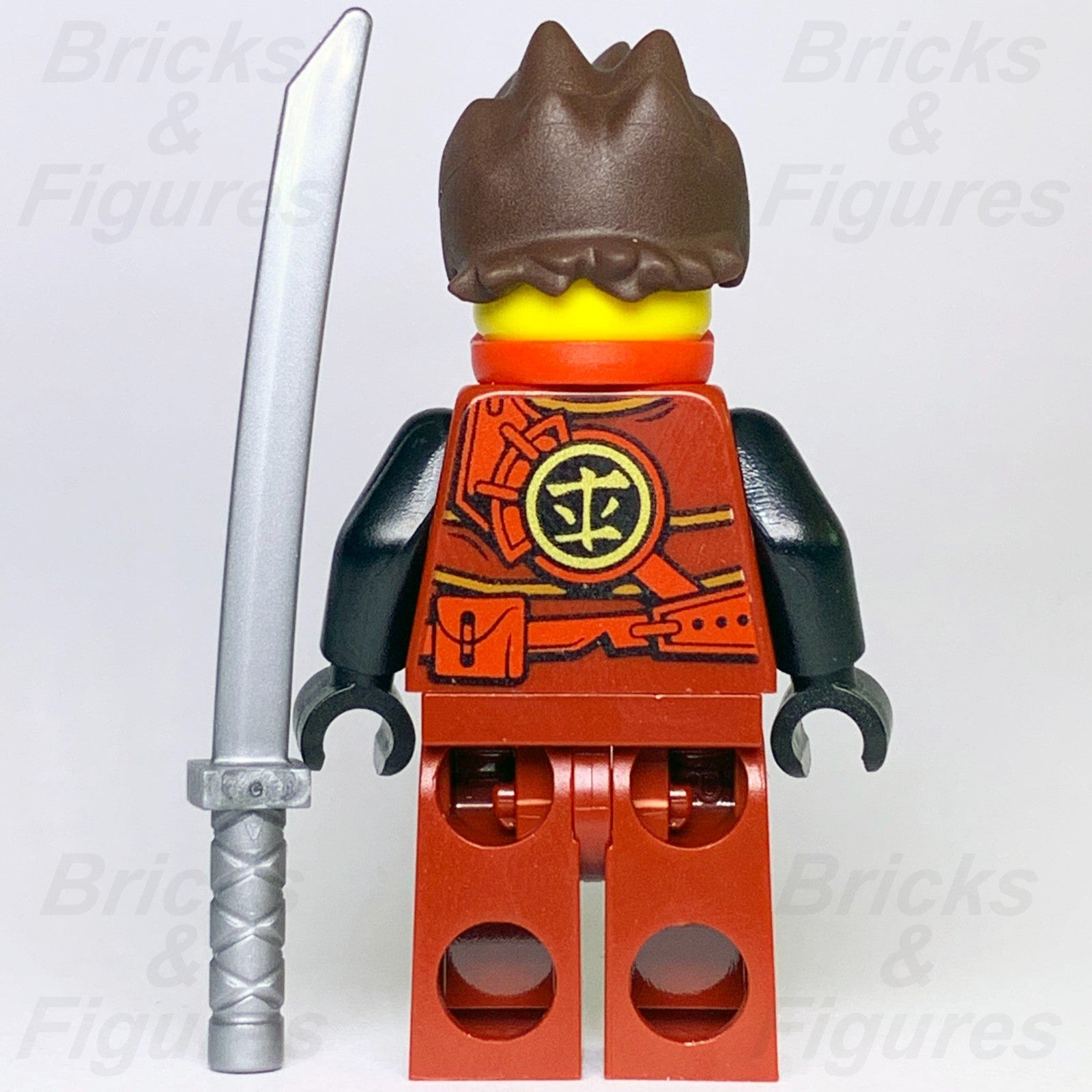 LEGO Ninjago Kai Minifigure The Hands of Time Fire Ninja with Hair 70621 njo0392