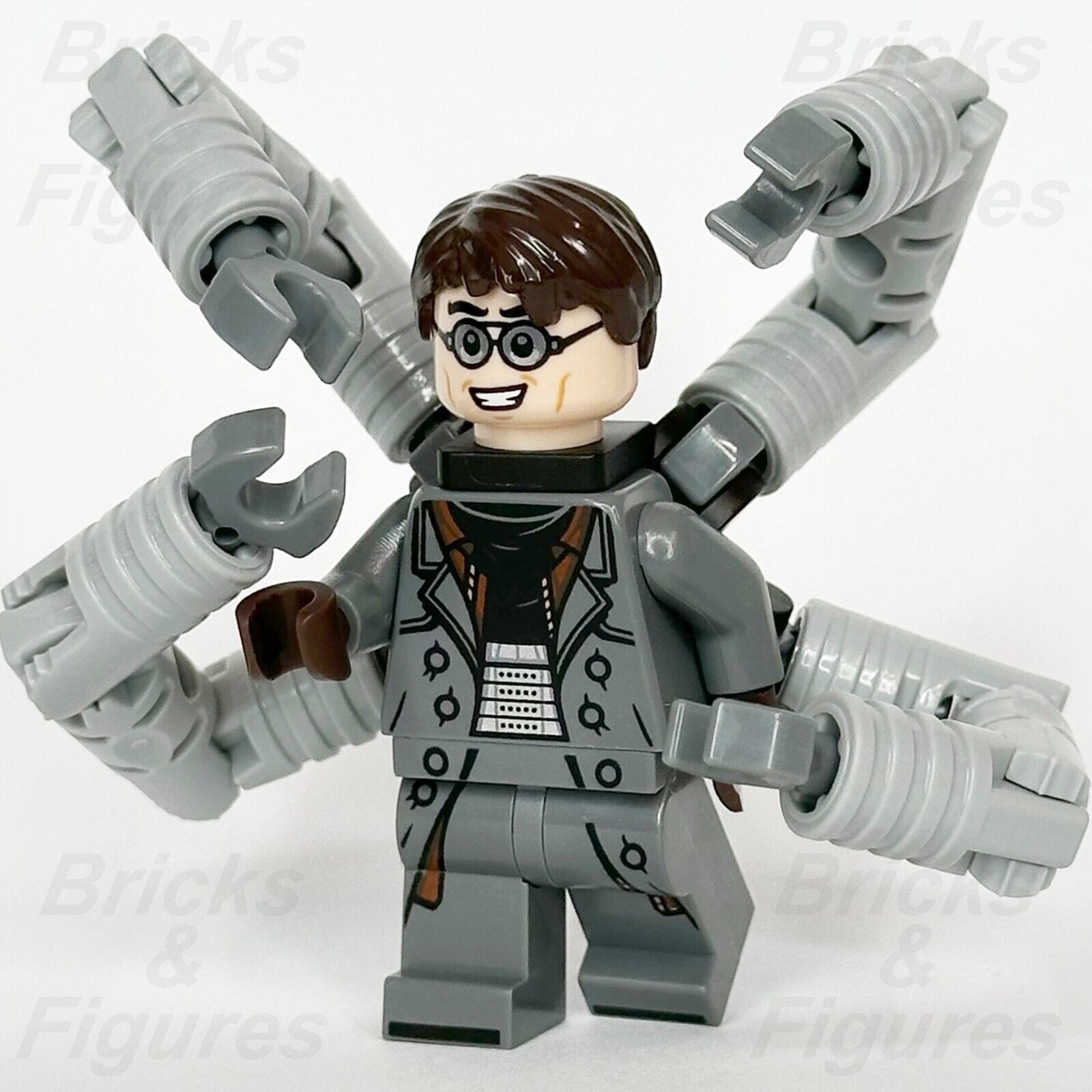 LEGO Super Heroes Dr. Octopus Minifigure Spider-Man No Way Home Doc 76261 sh890 - Bricks & Figures