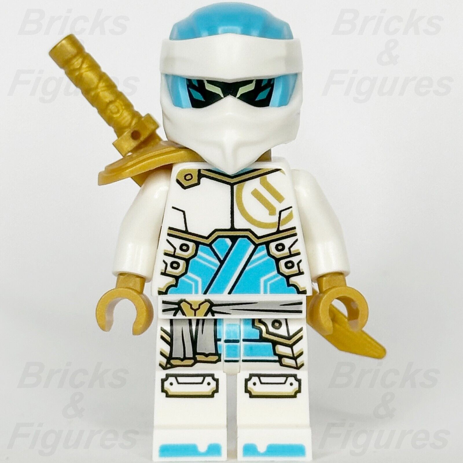 LEGO Ninjago Zane Minifigure Dragons Rising Season Ice Ninja 71808 njo859