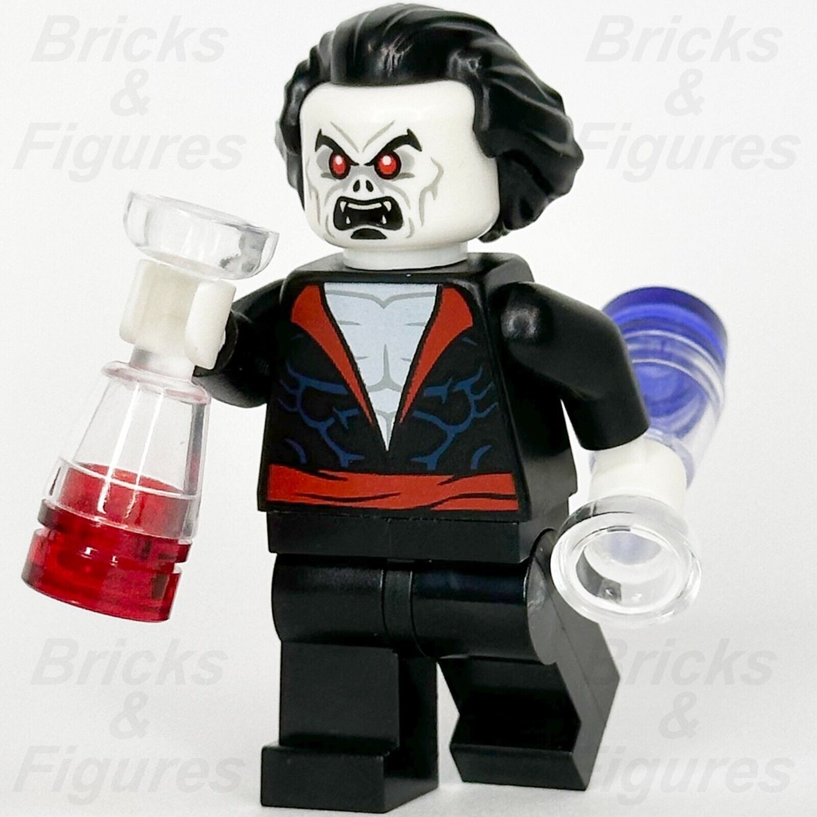 LEGO Super Heroes Morbius Minifigure Spider-Man Marvel Vampire 76244 sh856 - Bricks & Figures