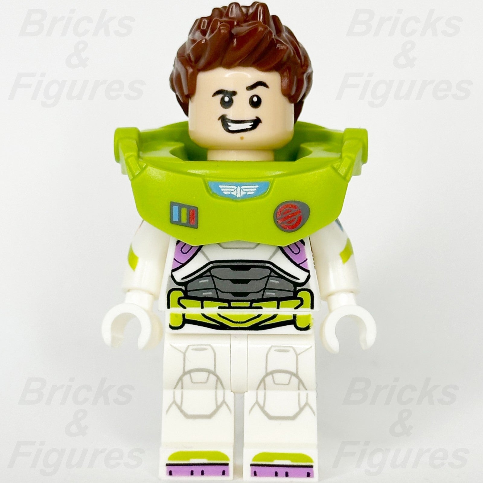 LEGO Disney Buzz Lightyear Minifigure Star Command Suit Hair Toy 76830 dis0701