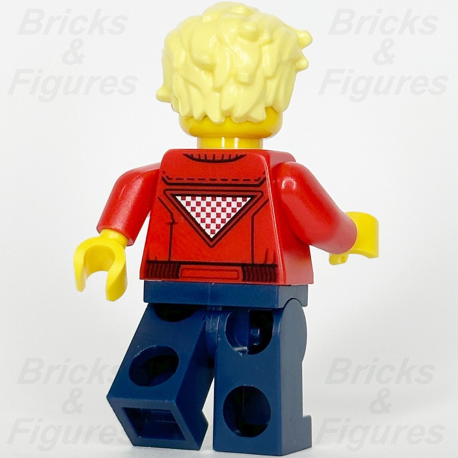 LEGO DREAMZzz Cooper Minifigure Red Racing Jacket Dark Blue Legs 71455 drm008 - Bricks & Figures