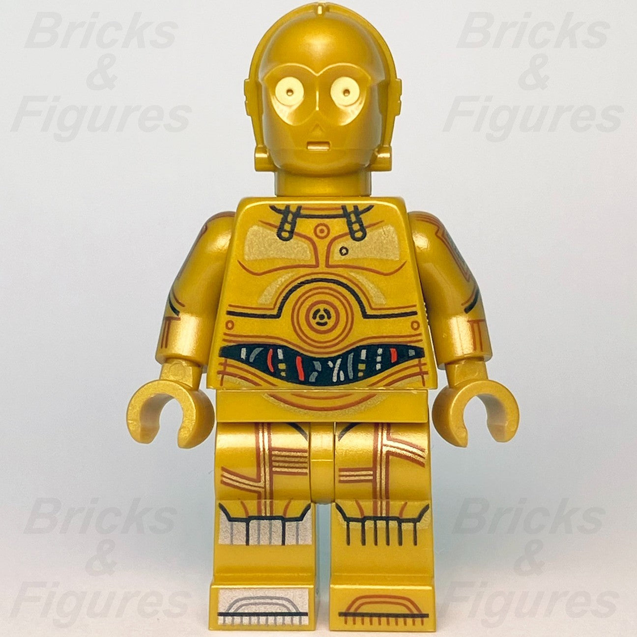 LEGO Star Wars C-3PO Minifigure Protocol Droid Printed Arms sw1201 75365 753391