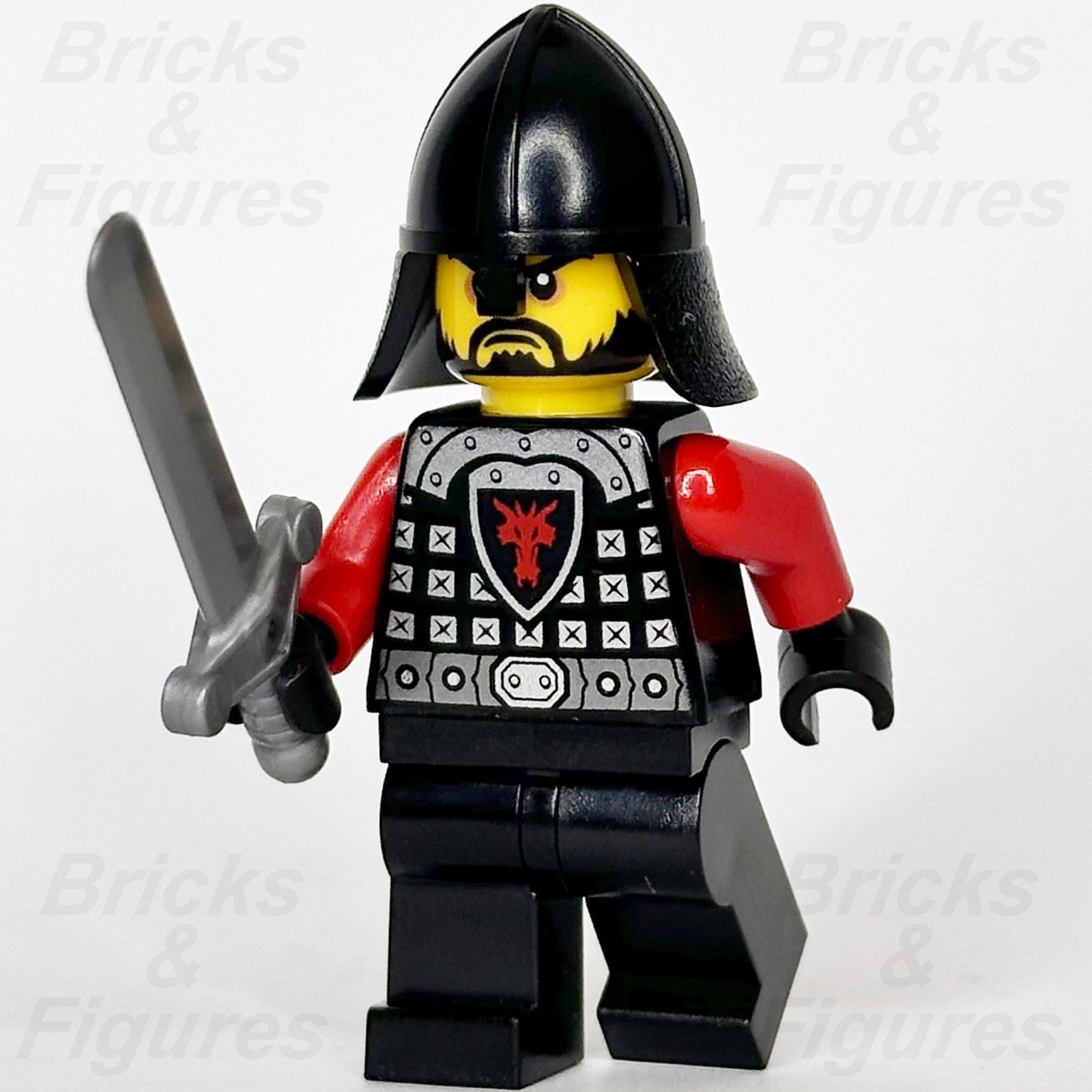 LEGO Castle Dragon Knight Minifigure Scale Mail 70402 850889 cas525 with Sword0