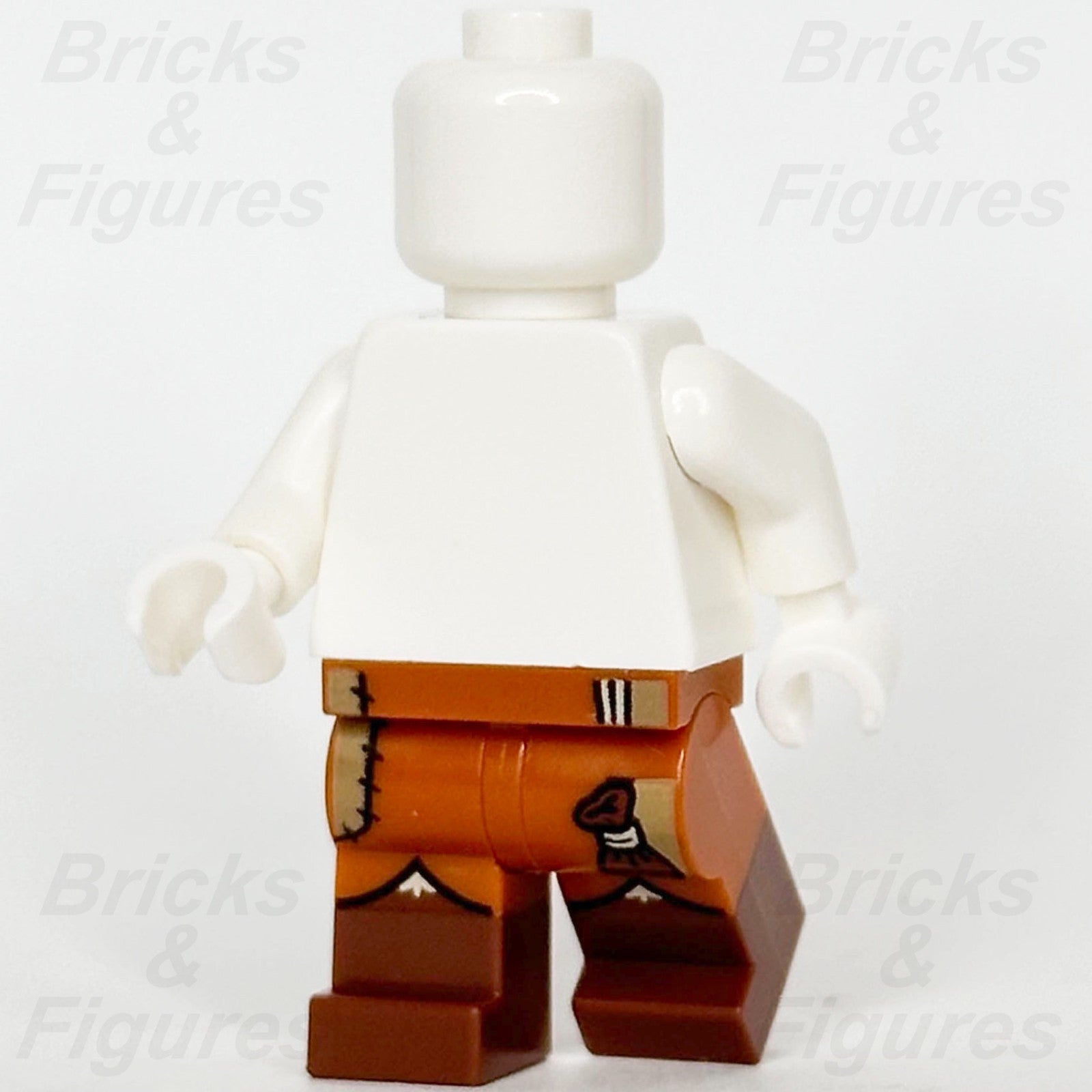 LEGO Dungeons & Dragons Elf Bard Minifigure Legs Part Reddish Brown Boots 710471