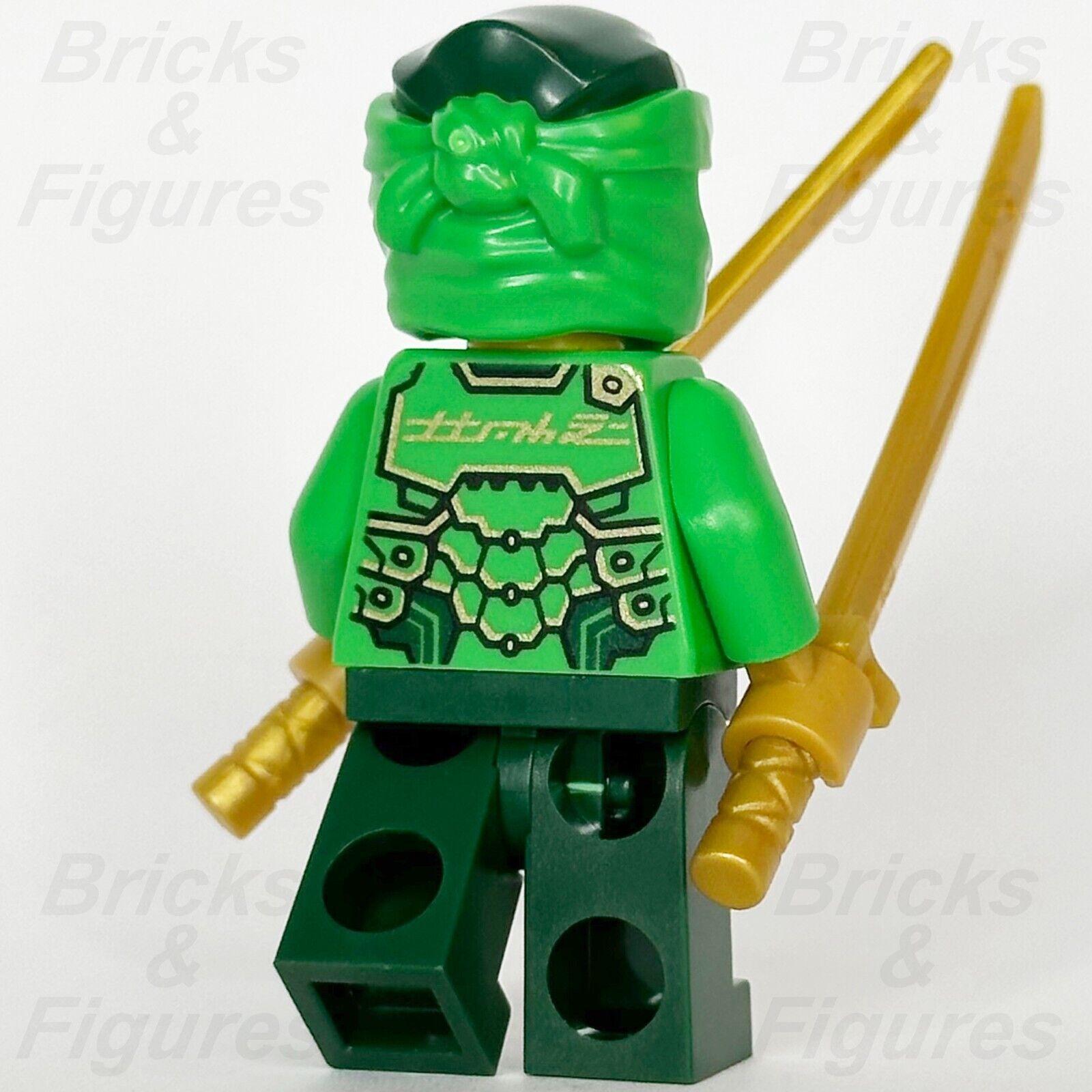 LEGO Ninjago Lloyd Minifigure Dragons Rising Season 2 Green Ninja 71817 njo884 - Bricks & Figures