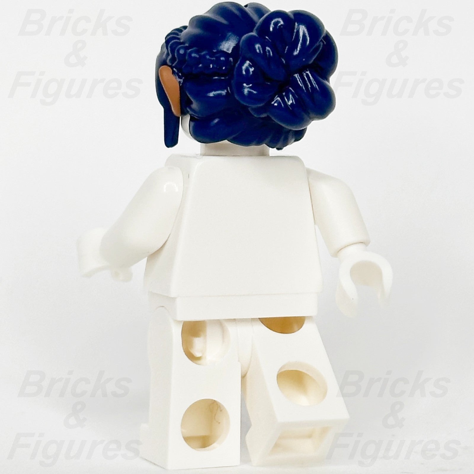 LEGO Elves Ears Hair Minifigure Part Elf Long Side Bangs Braids Dark Blue 411872