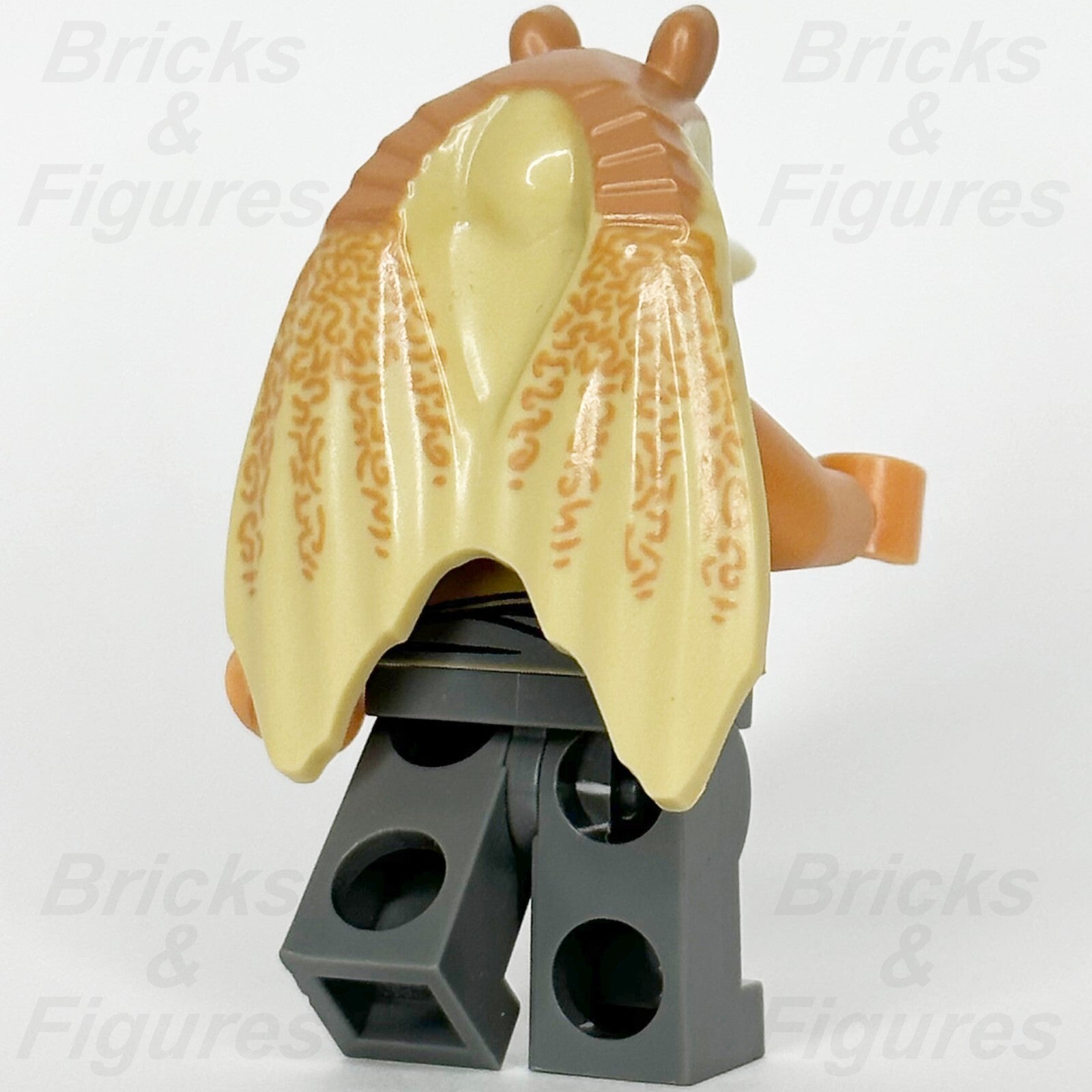 LEGO Star Wars Jar Jar Binks Minifigure Gungan General 75080 9499 7929 Used2