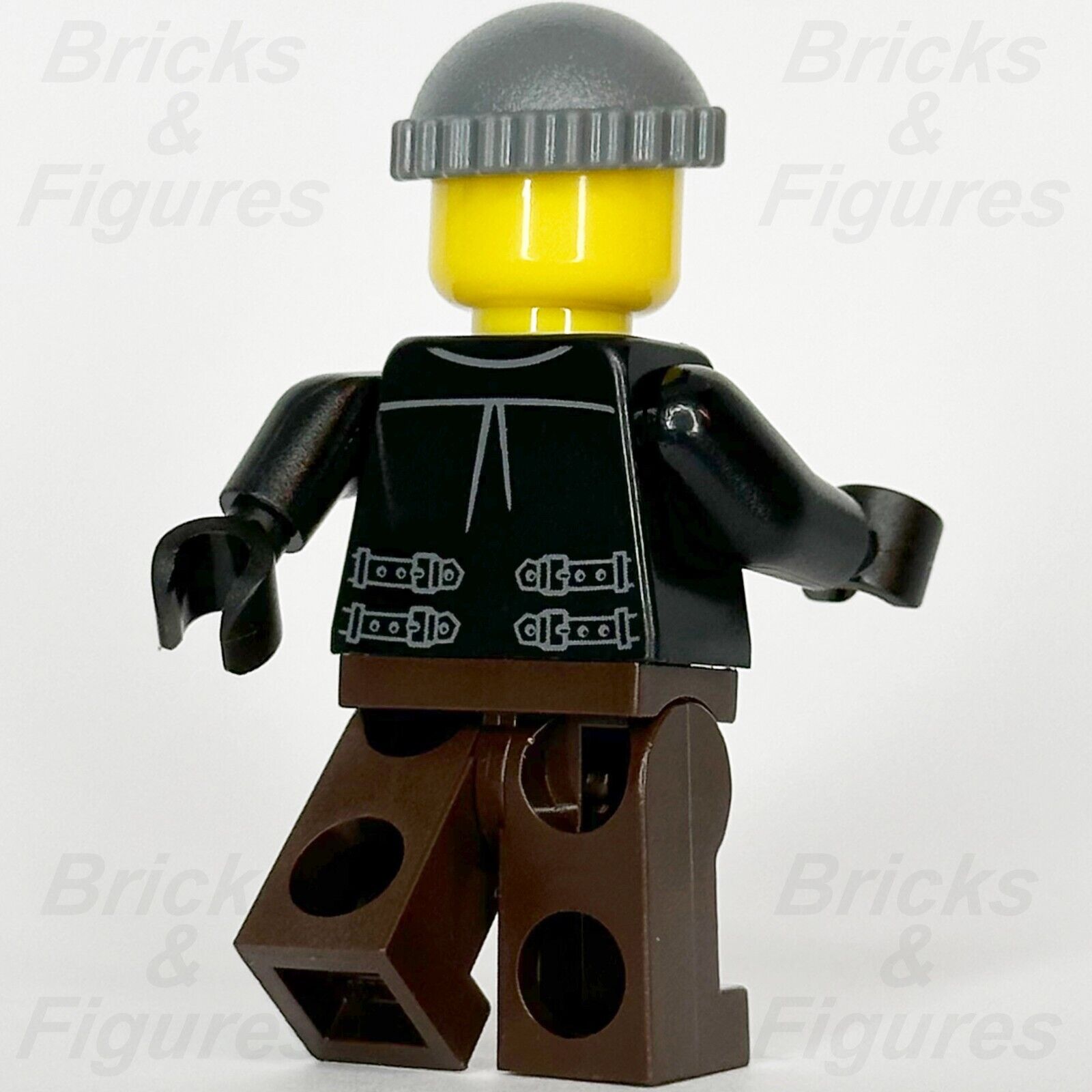 LEGO City Bandit Crook Minifigure Police Town Minifig Male Beanie 60245 cty1133 - Bricks & Figures