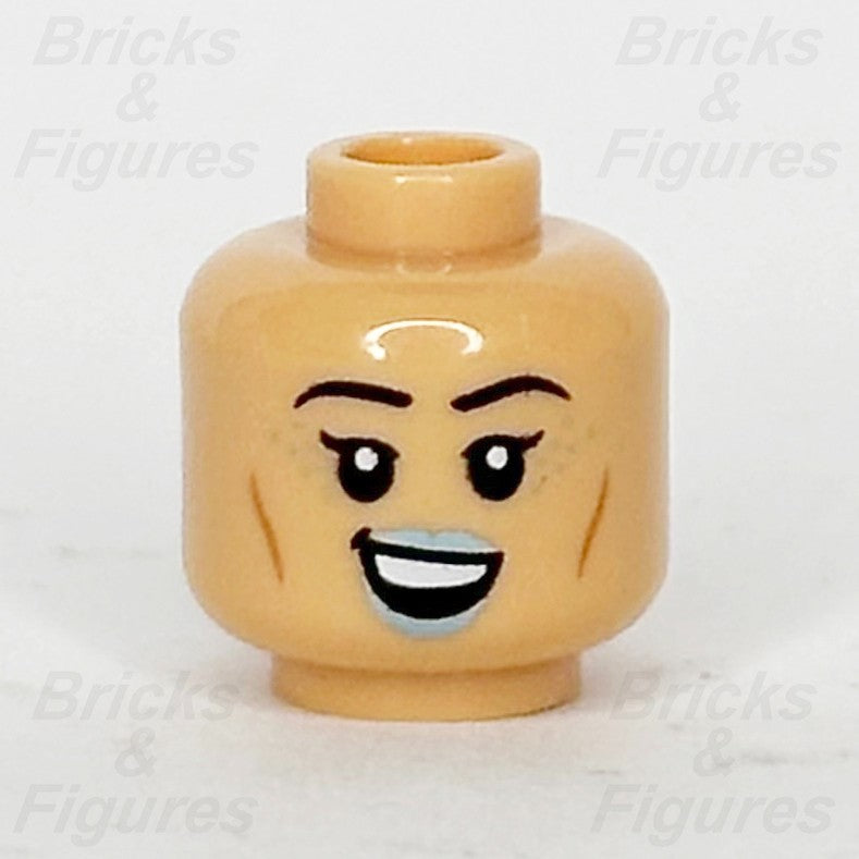 LEGO Dungeons & Dragons Elf Bard Minifigure Head Part Female Dual Sided 710470