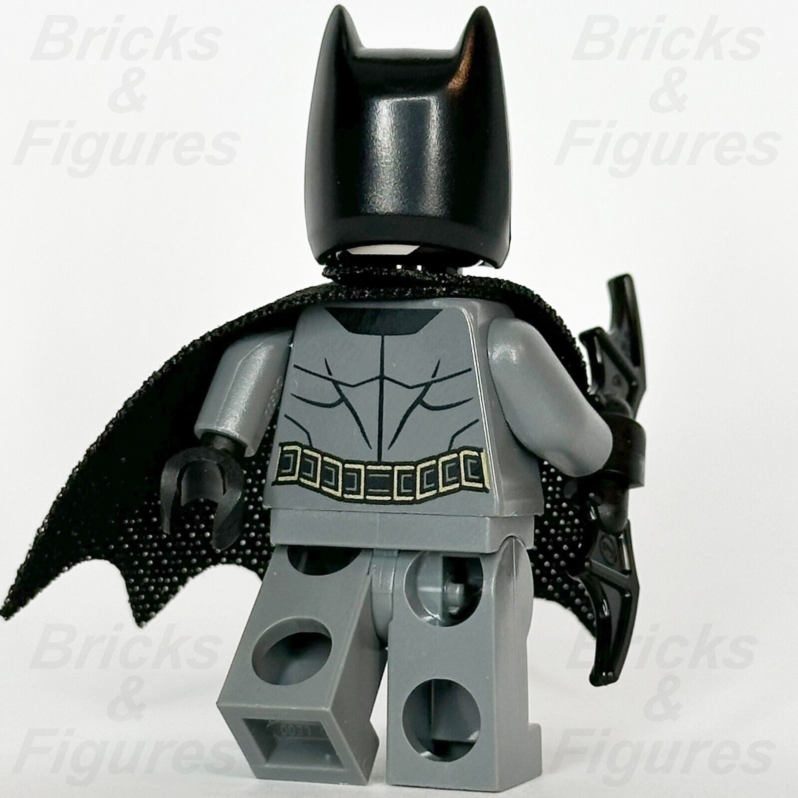LEGO Super Heroes Batman Minifigure Grey Suit 2 DC 76122 76129 76119 sh589 - Bricks & Figures