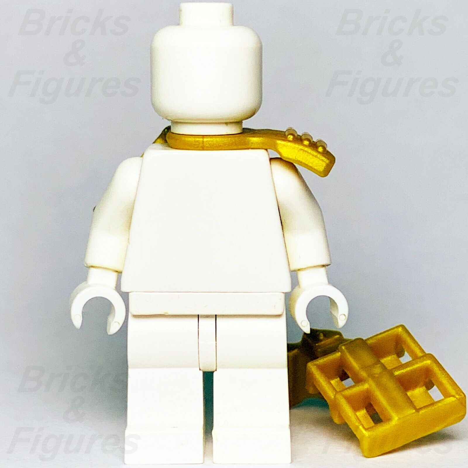 2 x Ninjago LEGO Gold Ninja Armor Shoulder Pad Scabbard for two Katana Swords Part - Bricks & Figures