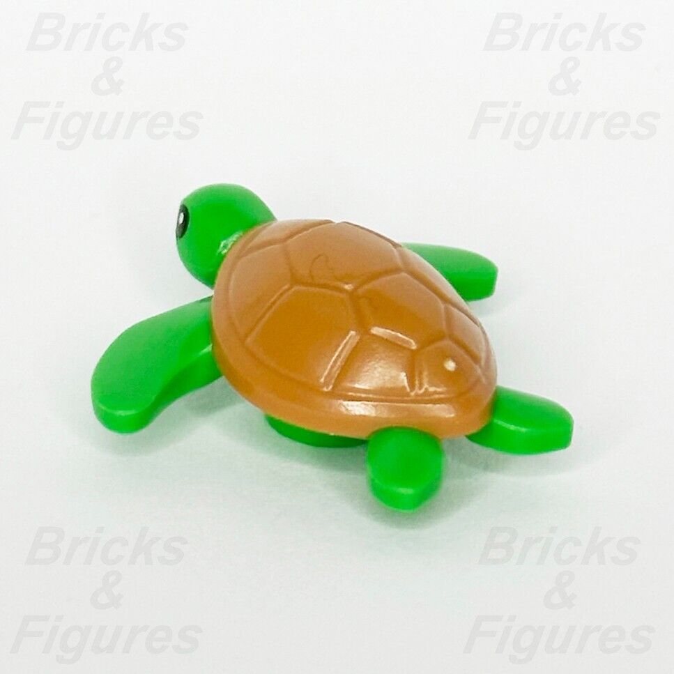 LEGO City Sea Turtle Baby Animal Minifigure Part Green Arctic 60377 67040pb01 3