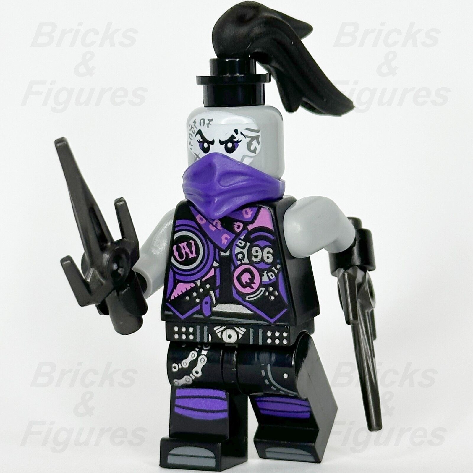LEGO Ninjago Ultra Violet Minifigure Sons of Garmadon General 70640 njo400 - Bricks & Figures