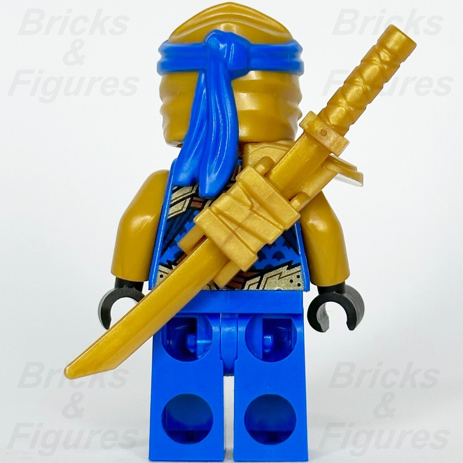 LEGO Ninjago Jay Minifigure (Golden Ninja) Crystalized 71775 71774 njo775 3