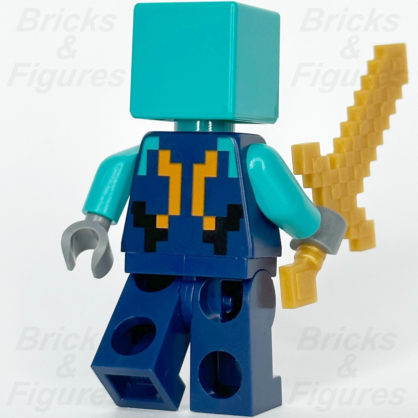 LEGO Minecraft Nether Hero Minifigure with Pearl Gold Sword 662305 min152