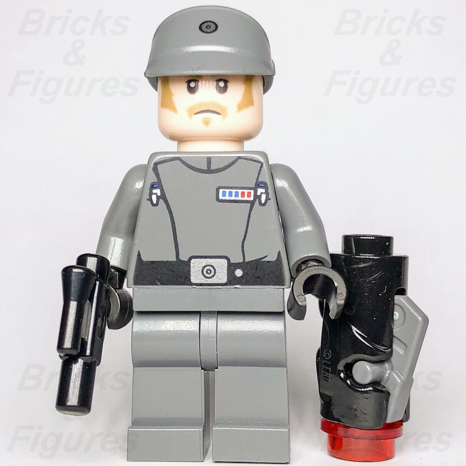 LEGO Star Wars Imperial Recruitment Officer Minifigure Solo Chief 75207 sw0913 - Bricks & Figures