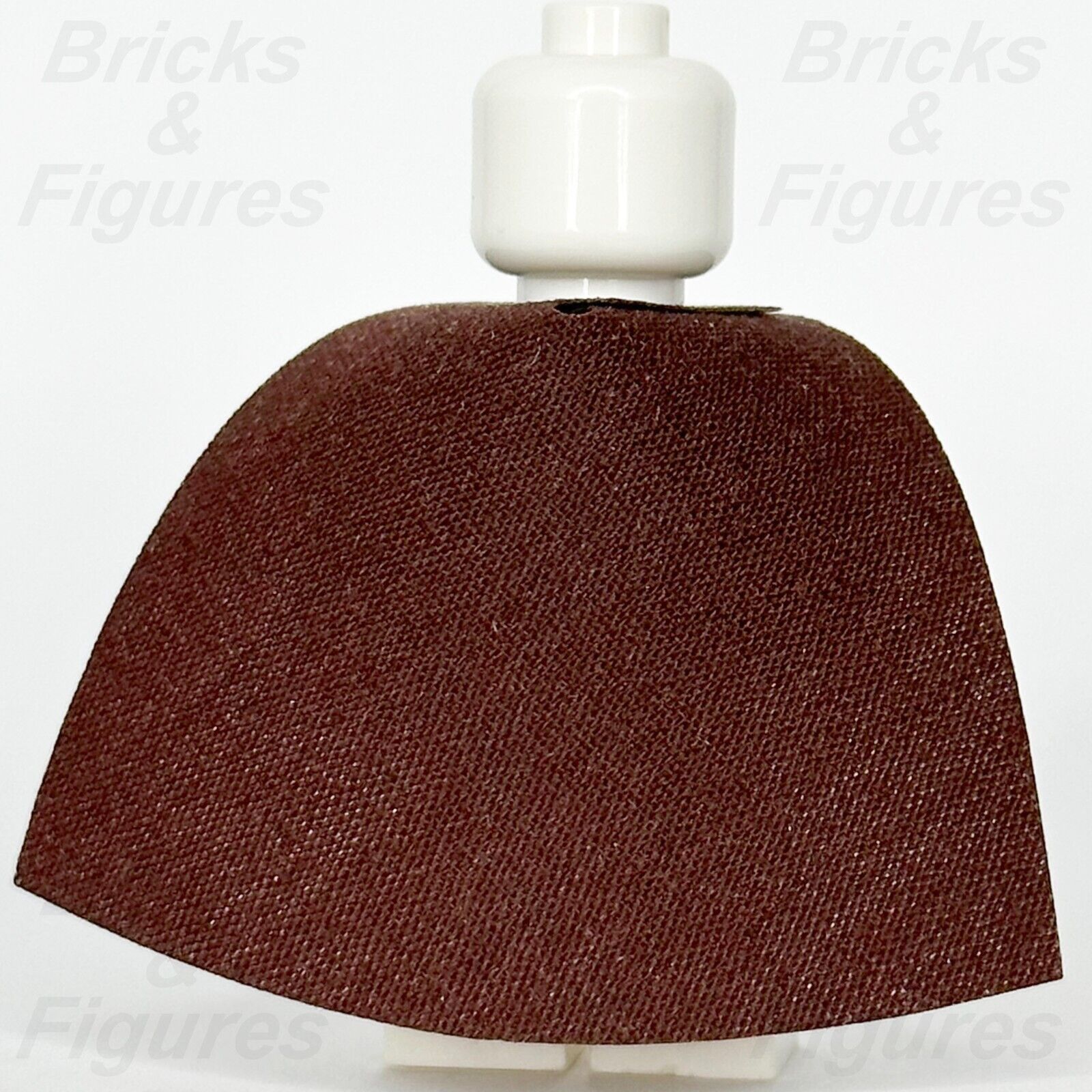 LEGO Reddish Brown Minifigure Cape Cloth Starched Body Wear 4.0cm Part 522 - Bricks & Figures