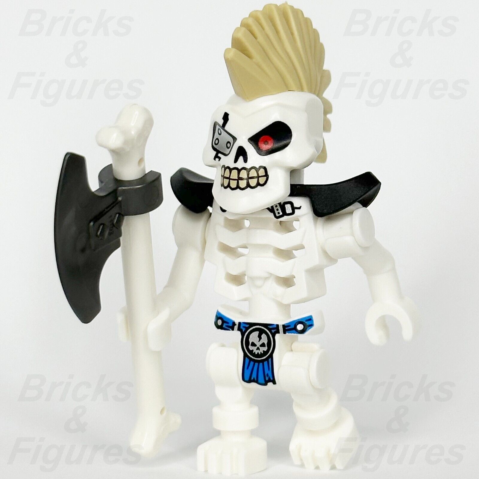 LEGO® Ninjago Nuckal Minifigure Legacy Skulkin Skeleton Army 70665 njo503 Mohawk - Bricks & Figures