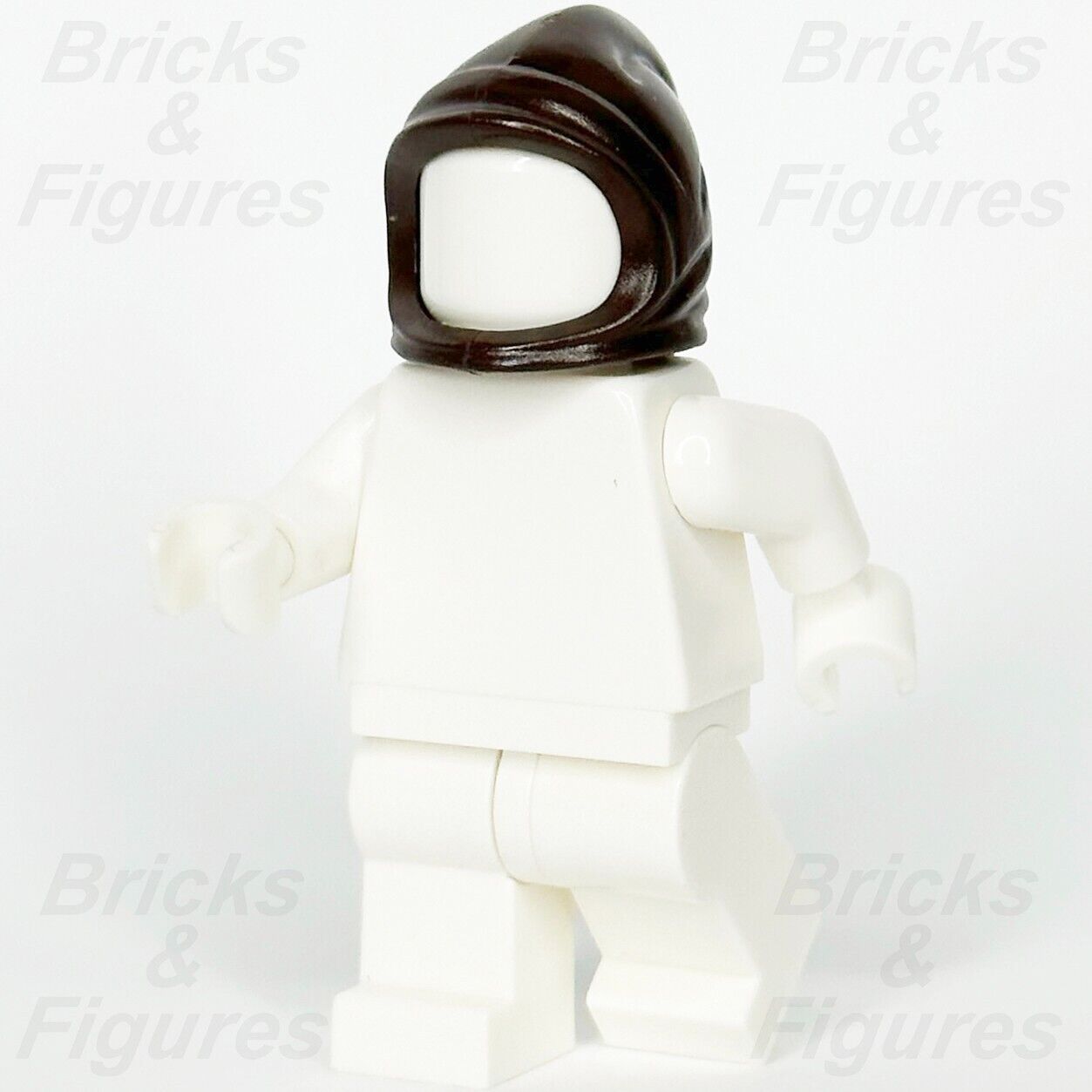 LEGO Castle Hood Farmer's Cowl Minifigure Part Headgear Dark Brown 4505 4