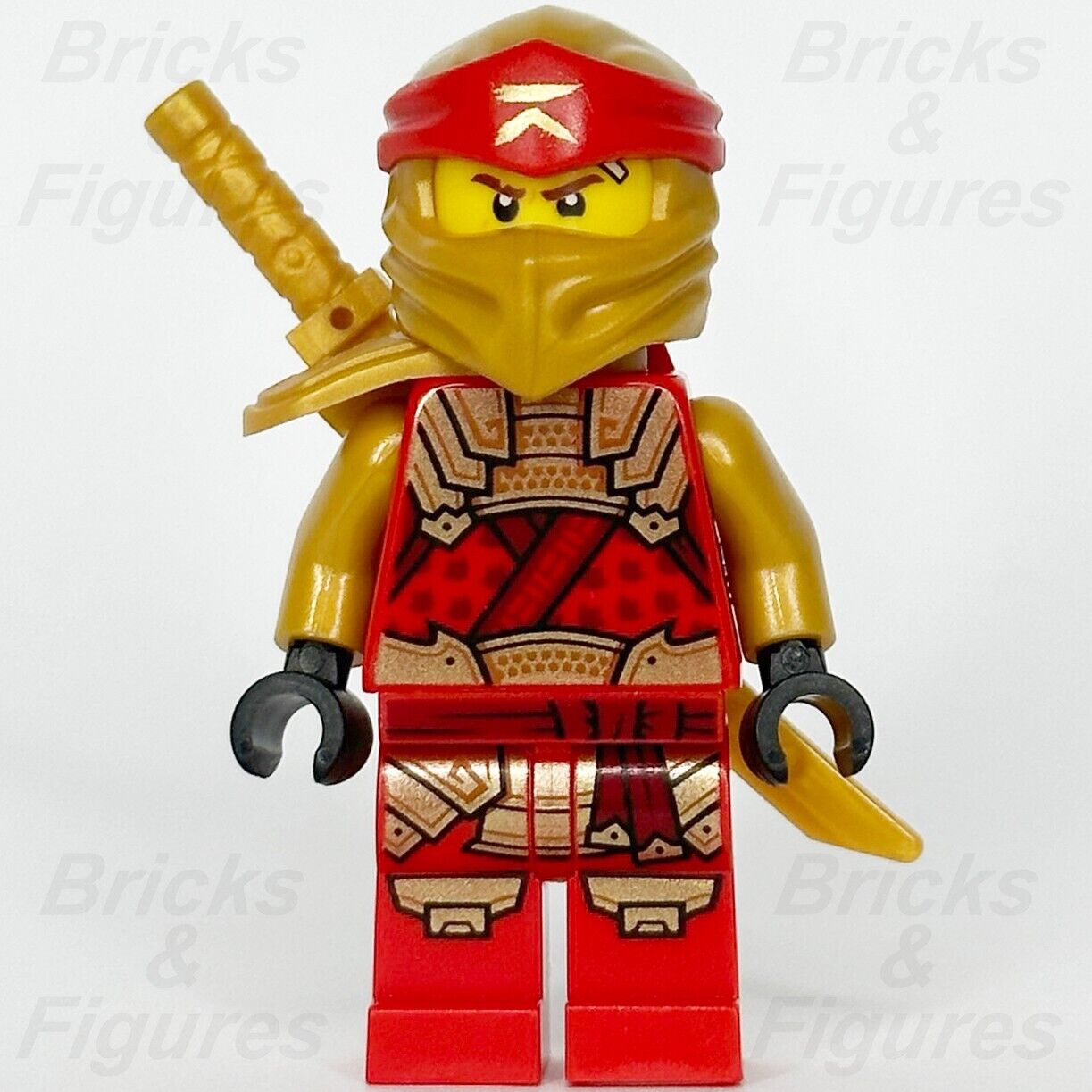 LEGO Ninjago Kai Minifigure (Golden Ninja) Crystalized 71773 71774 njo772 1