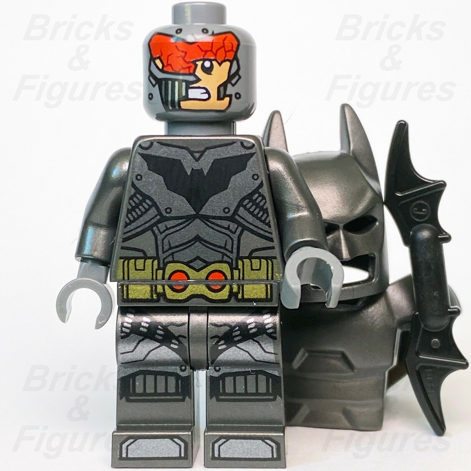 DC Super Heroes LEGO Batman 2 Heavy Armor Justice League Minifigure from set 76110 - Bricks & Figures