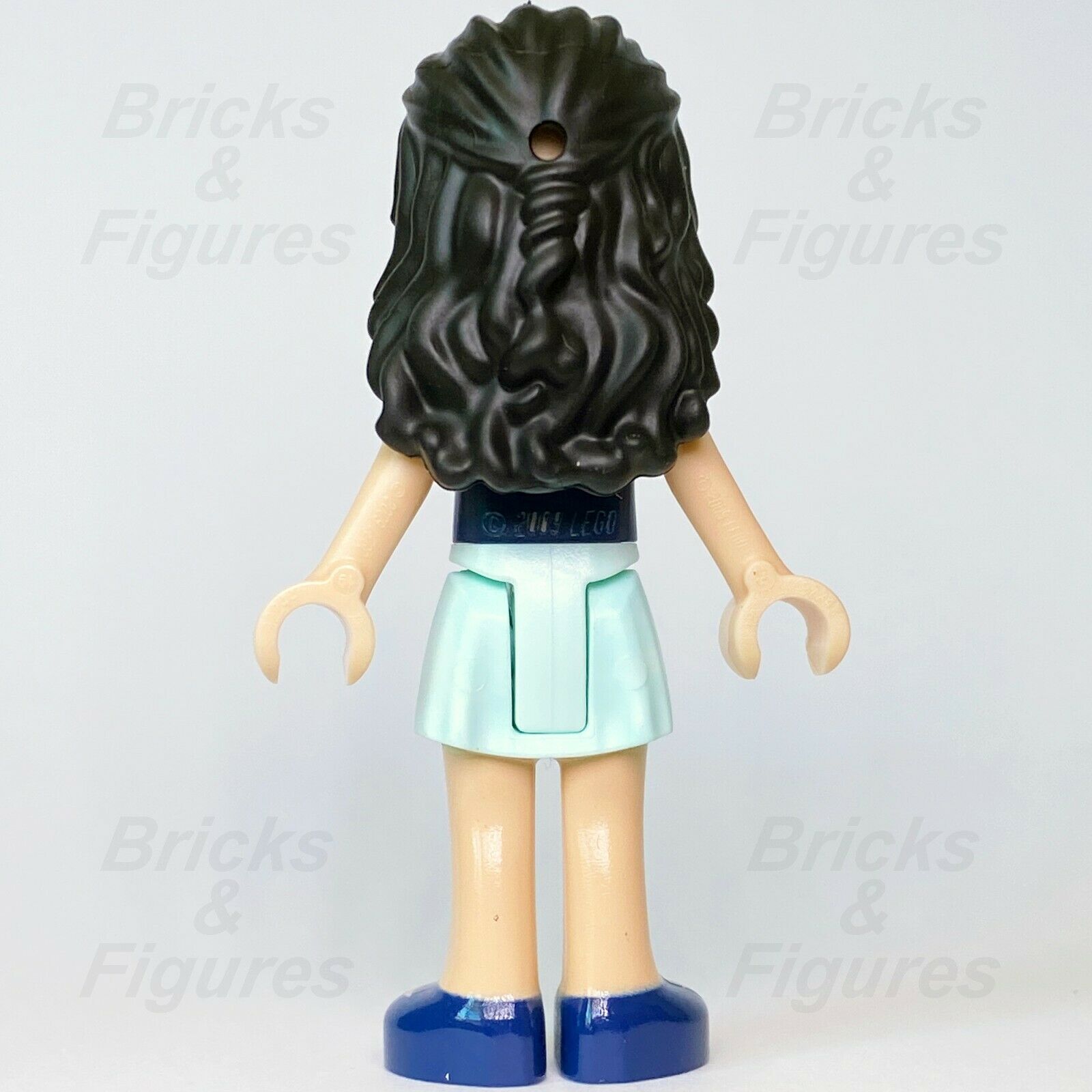 Friends LEGO Emma Creative Artist Aqua Skirt Pink Top Minifigure 41379 41409 - Bricks & Figures
