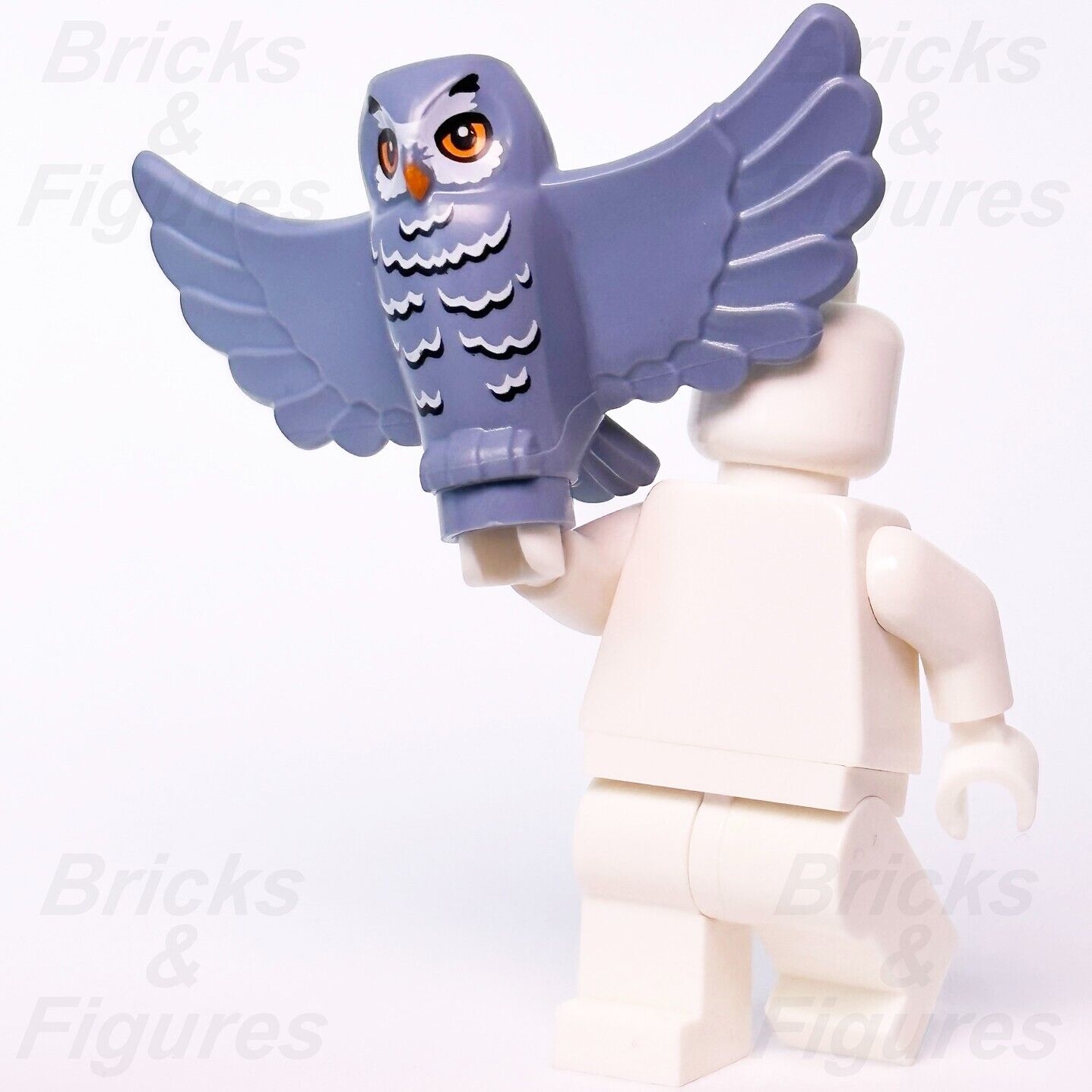 Harry Potter LEGO Blue Owl Spread Wings Minifigure Animal Part 76399 76398 Bird - Bricks & Figures