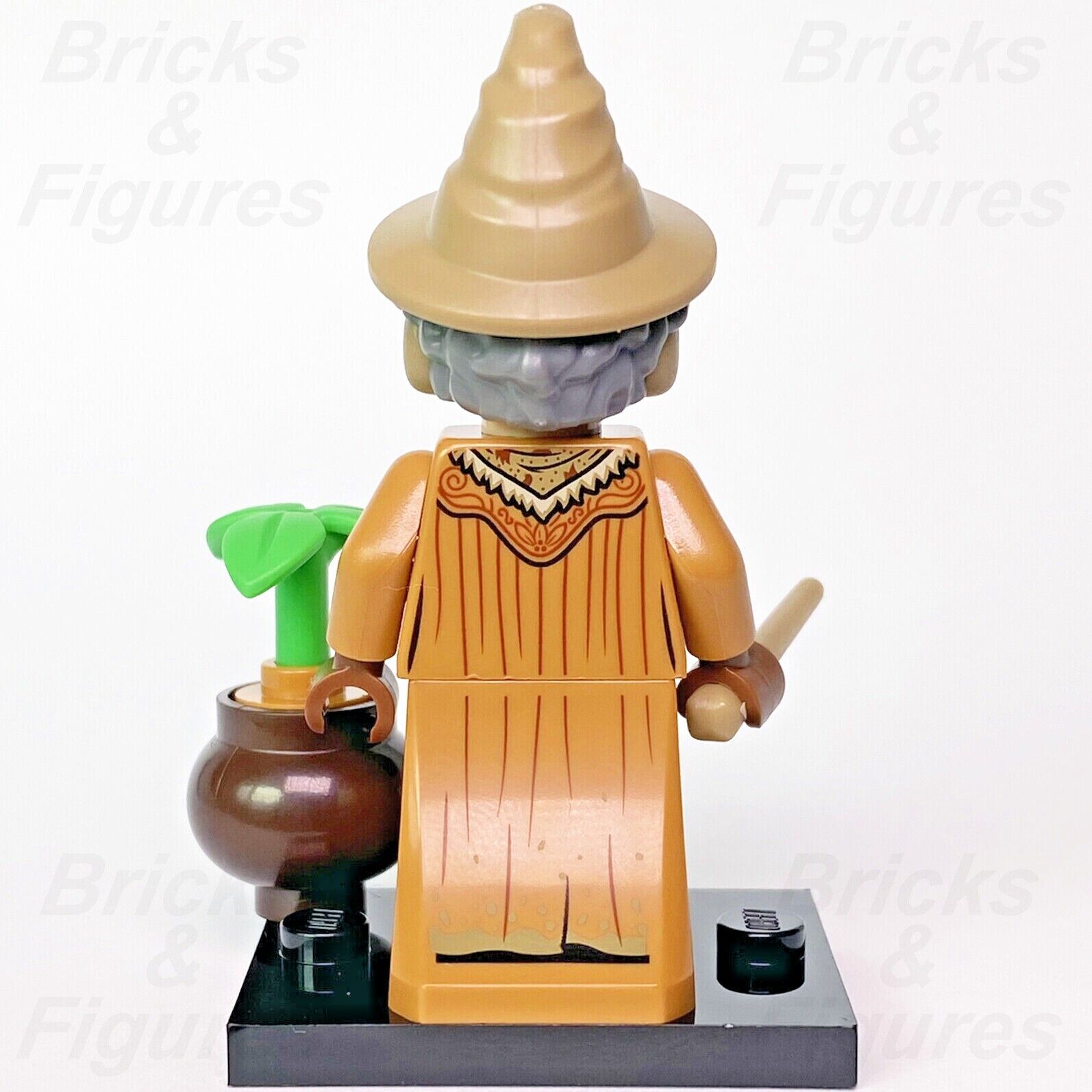 Harry Potter LEGO Professor Sprout Collectible Minifigures Series 2 71028 Witch - Bricks & Figures