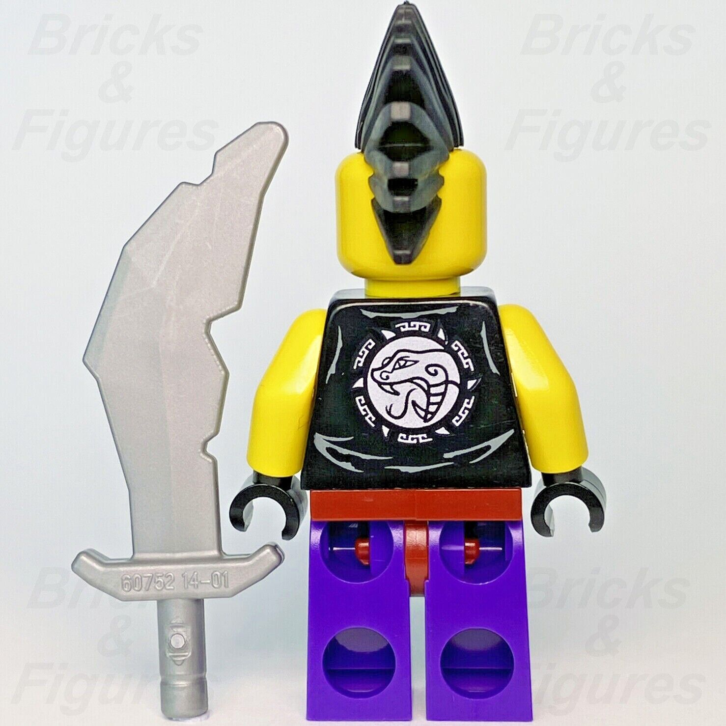 LEGO Eyezor Ninjago Minifigure njo134 Tournament of Elements 70746 Silvereye - Bricks & Figures