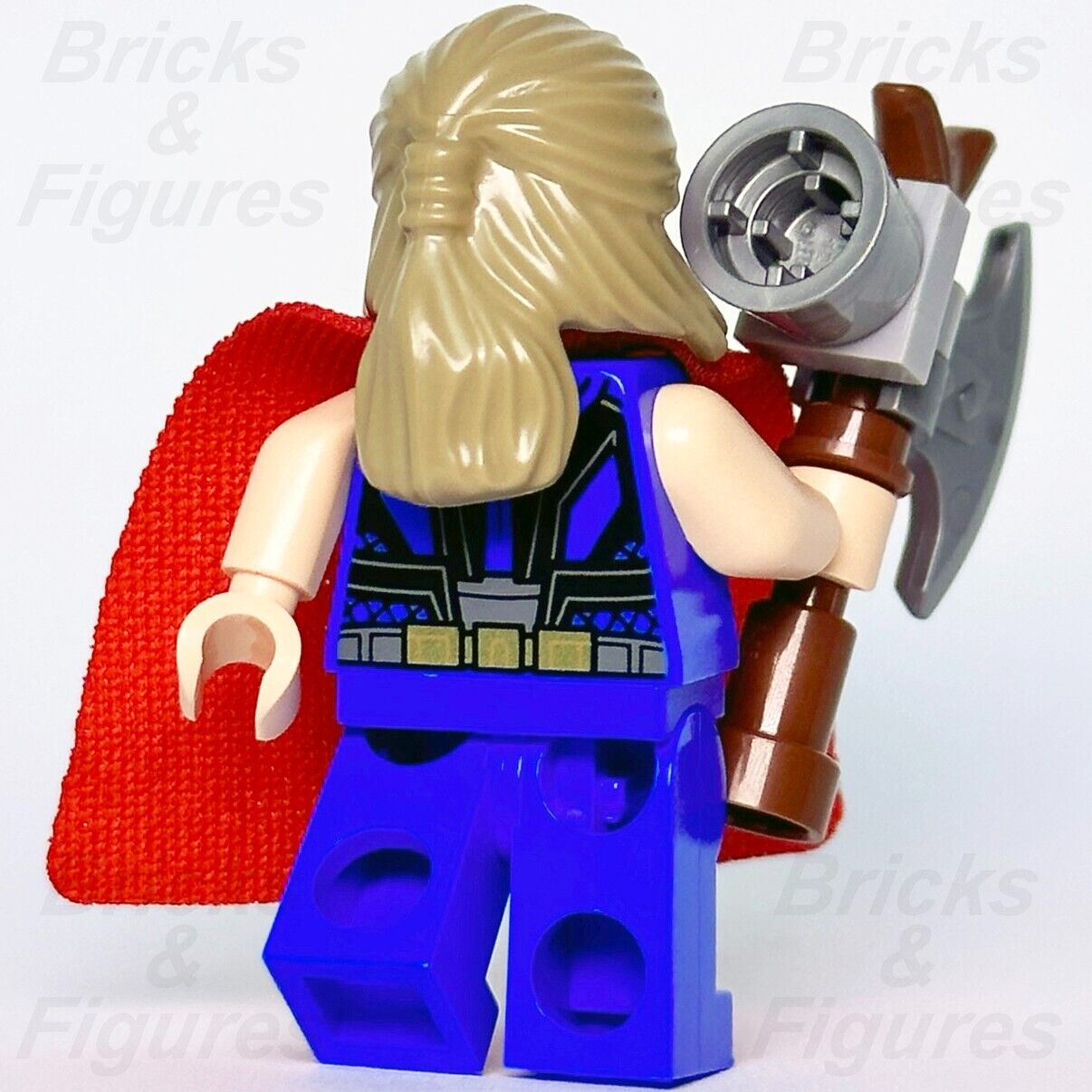 LEGO Thor Minifigure Marvel Super Heroes Thor Love & Thunder 76208 76207 sh811 - Bricks & Figures