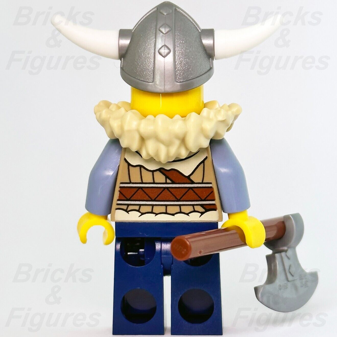LEGO Viking Warrior Male Creator Minifigure with Axe & Helmet 31132 vik040 New - Bricks & Figures