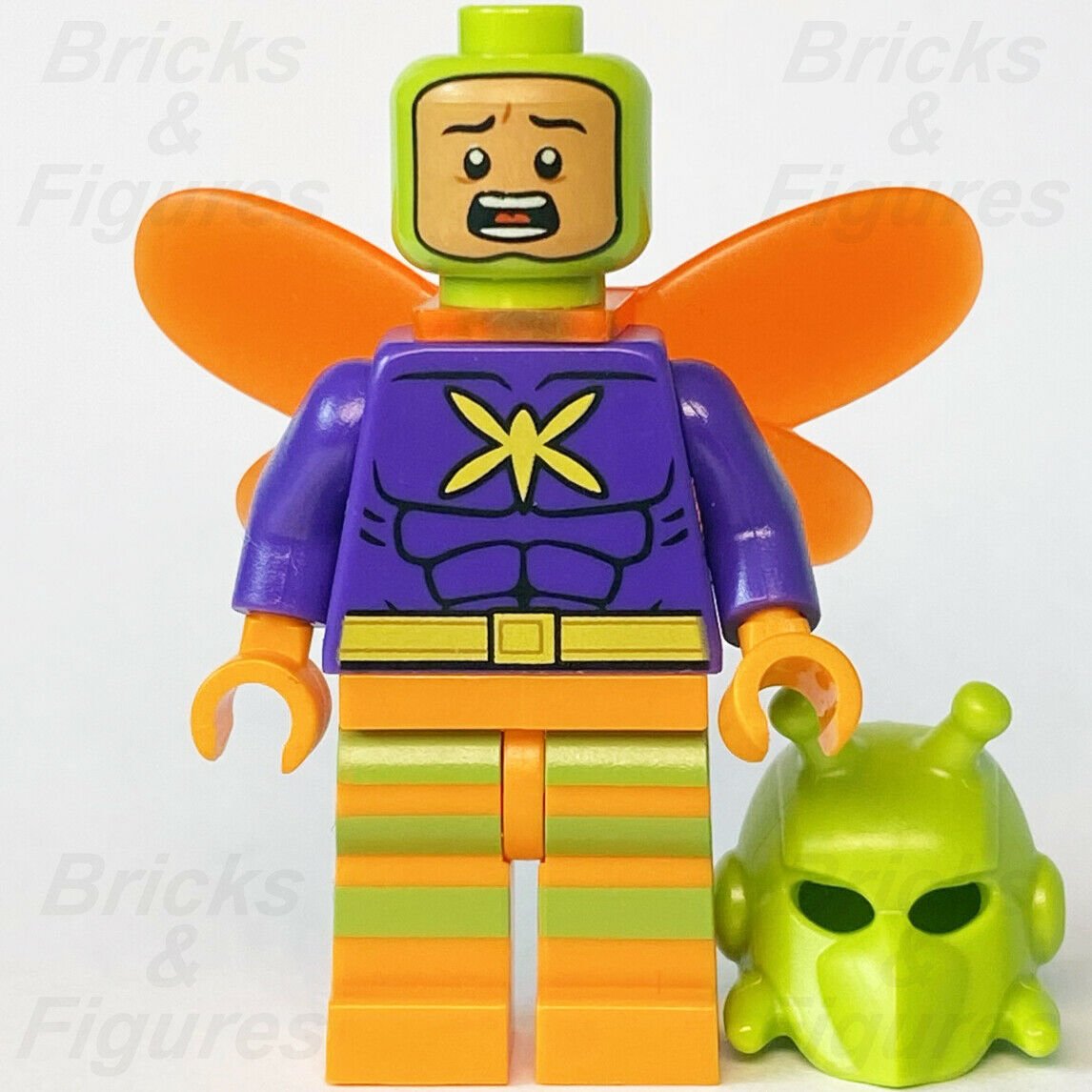 New DC Super Heroes LEGO Killer Moth Drury Walker Batman 2 Minifigure 76054 - Bricks & Figures