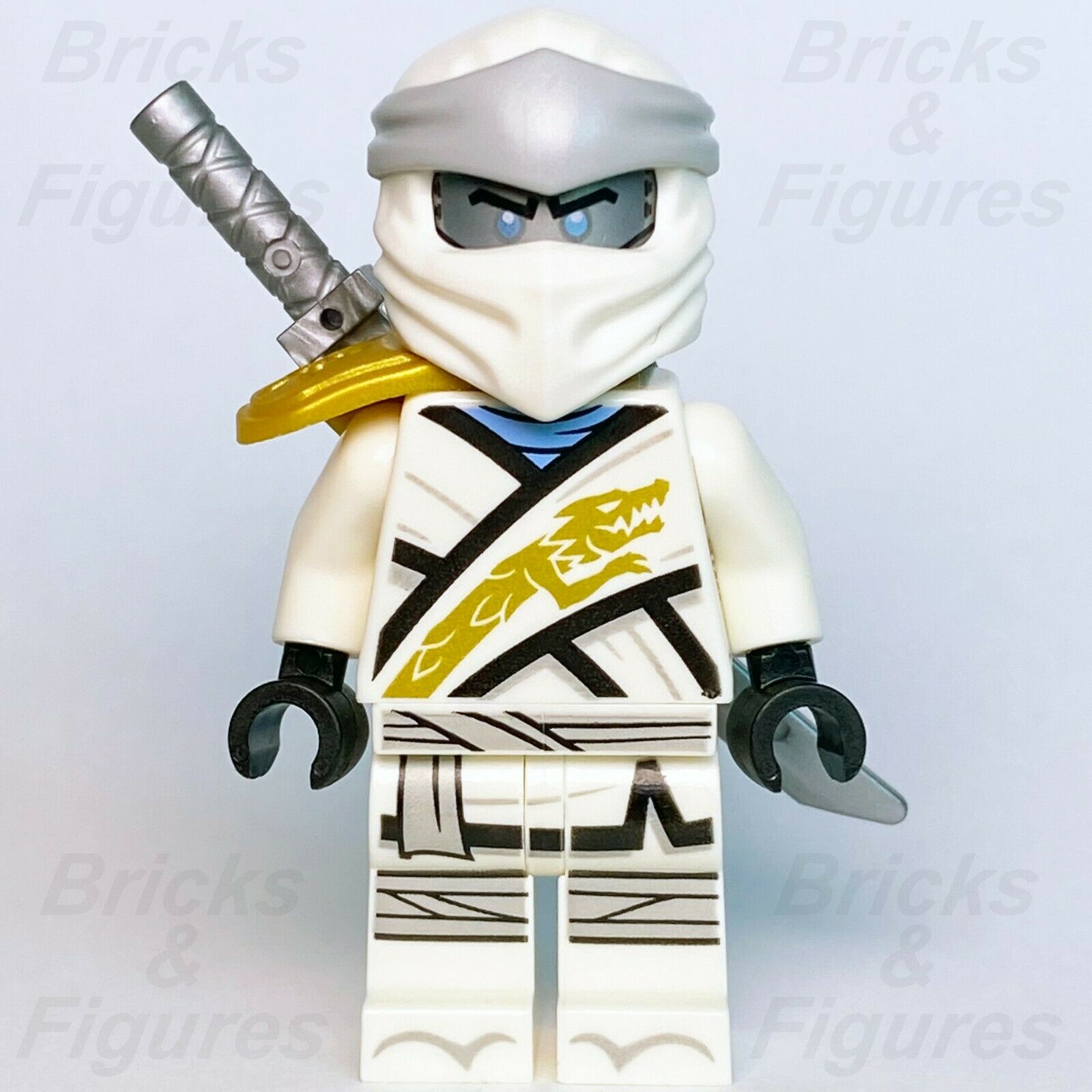 New Ninjago LEGO Zane Legacy White Ninja Minifigure 71753 71741 71739 njo670 - Bricks & Figures