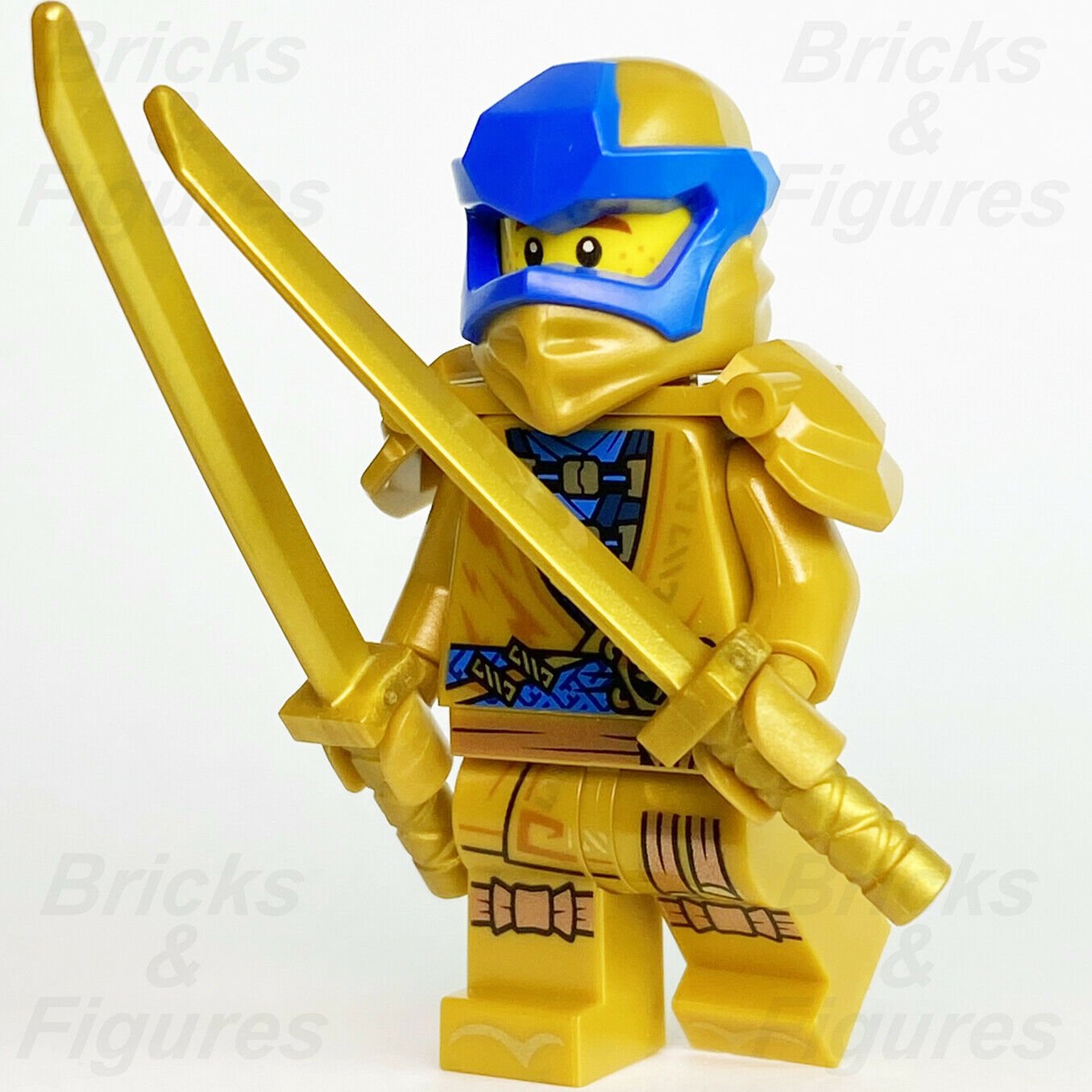 Ninjago LEGO Jay Gold Robe Ninja Limited Edition Legacy Minifigure 71738 njo634 - Bricks & Figures