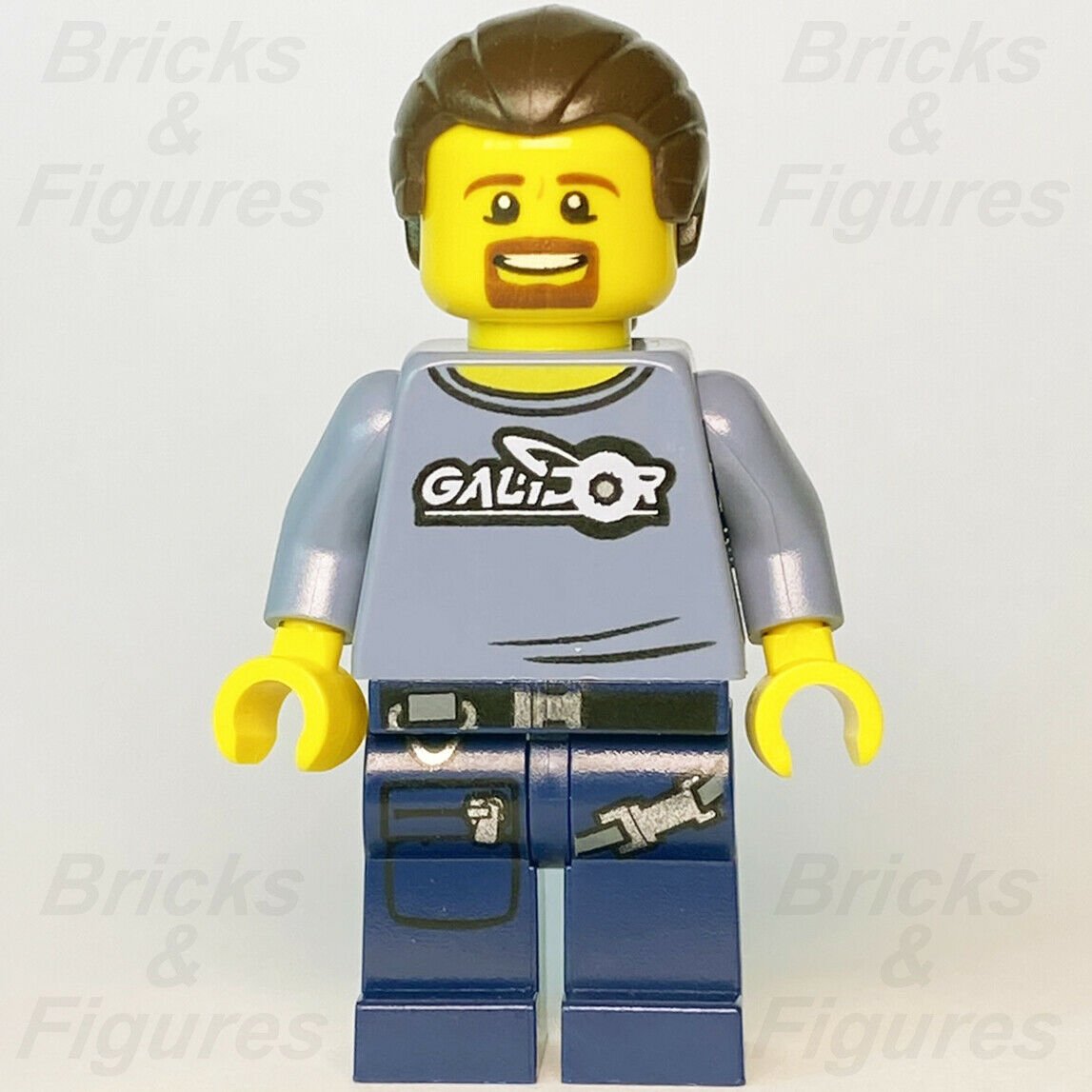 Ninjago LEGO Mother Doomsday Rufus McCallister Movie Minifigure 70620 njo334 - Bricks & Figures