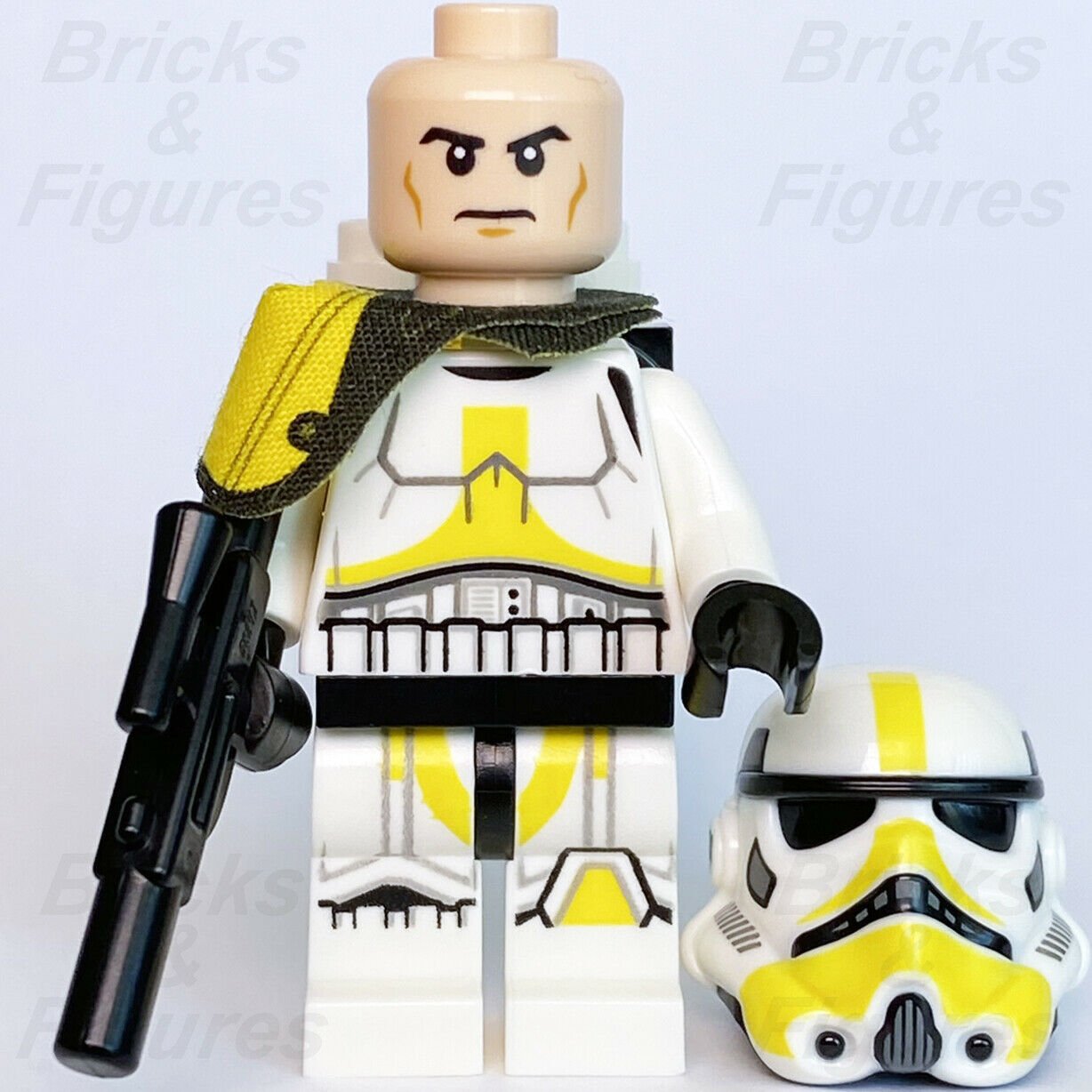 Star Wars LEGO Artillery Stormtrooper The Mandalorian Minifigure 75311 sw1157 - Bricks & Figures