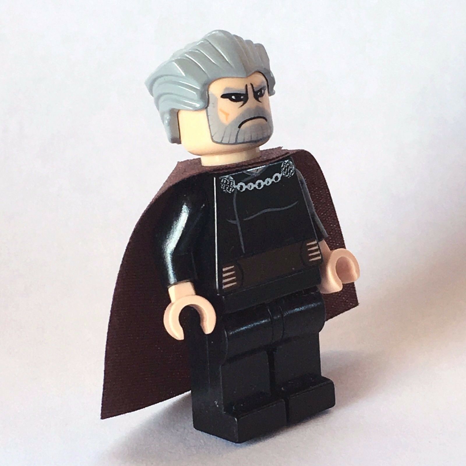 STAR WARS lego COUNT DOOKU sith lord darth tyranus GENUINE 7752 9515 no hilt - Bricks & Figures