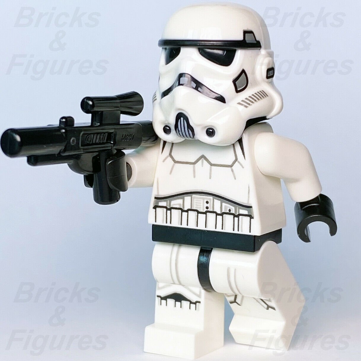 Star Wars LEGO Imperial Stormtrooper with Frown Minifigure 75307 75300 sw1137 - Bricks & Figures