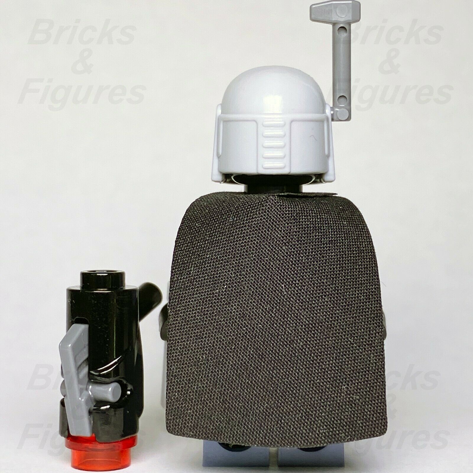 Star Wars LEGO Mandalorian Female Tribe Warrior Grey Minifigure 75267 Genuine - Bricks & Figures