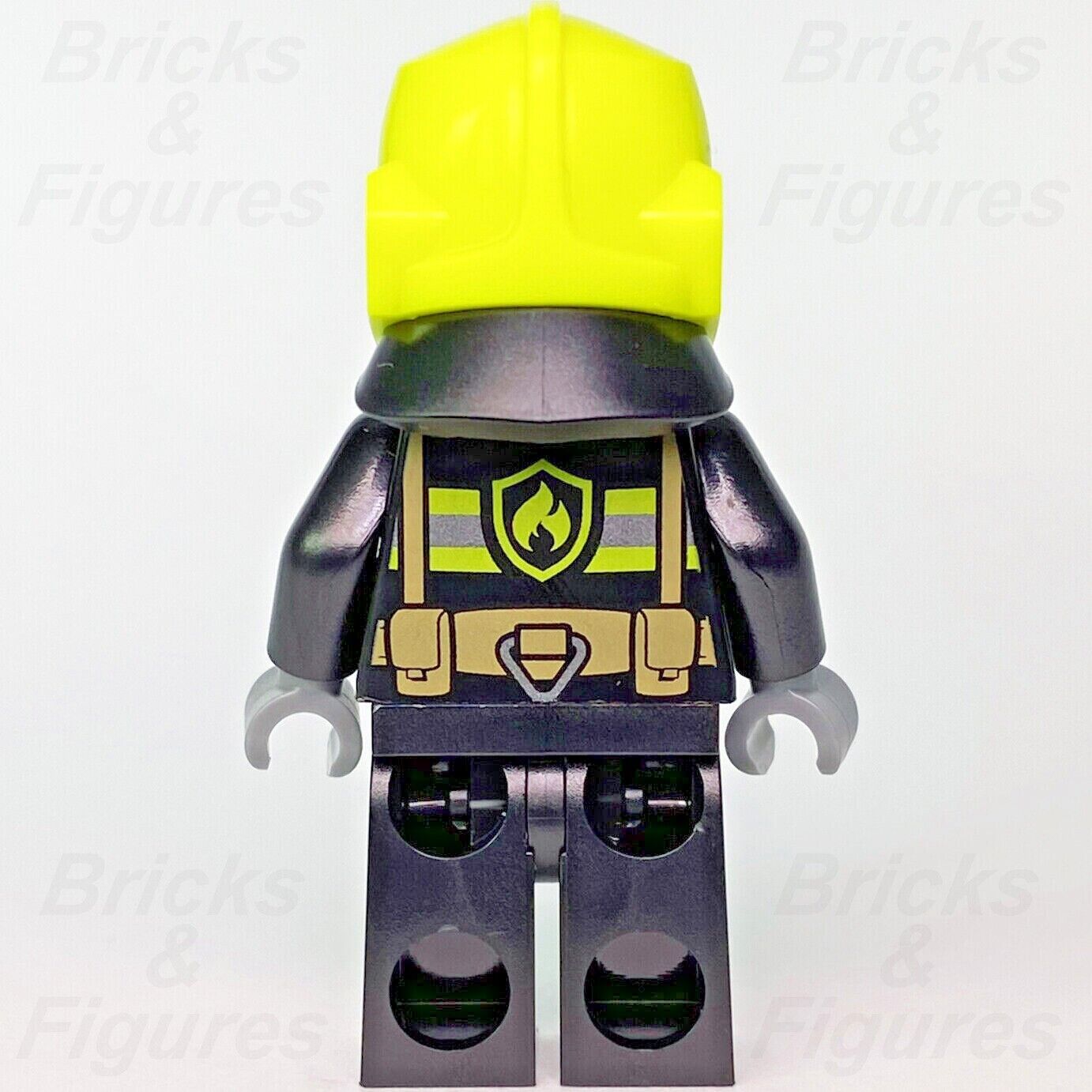 Town City LEGO Fireman Clemmons Firefighter Fire Minifigure 60321 cty1358 New - Bricks & Figures