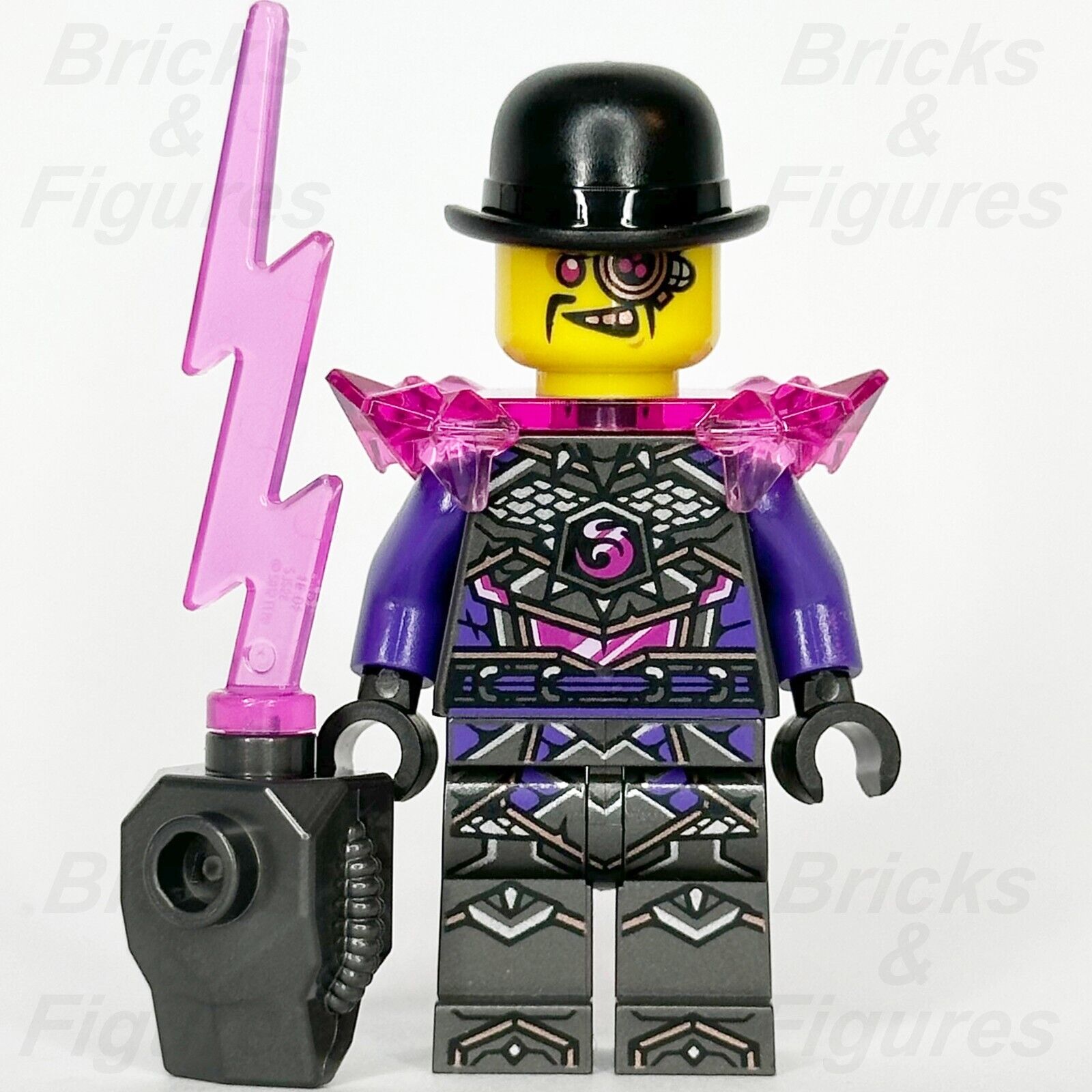 LEGO Ninjago The Mechanic Minifigure Crystalized General 71775 njo779 Minifig - Bricks & Figures