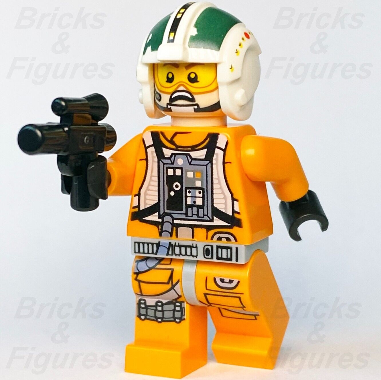 LEGO Star Wars Wedge Antilles Minifigure Rebel Snowspeeder Pilot 75268 sw1081 - Bricks & Figures
